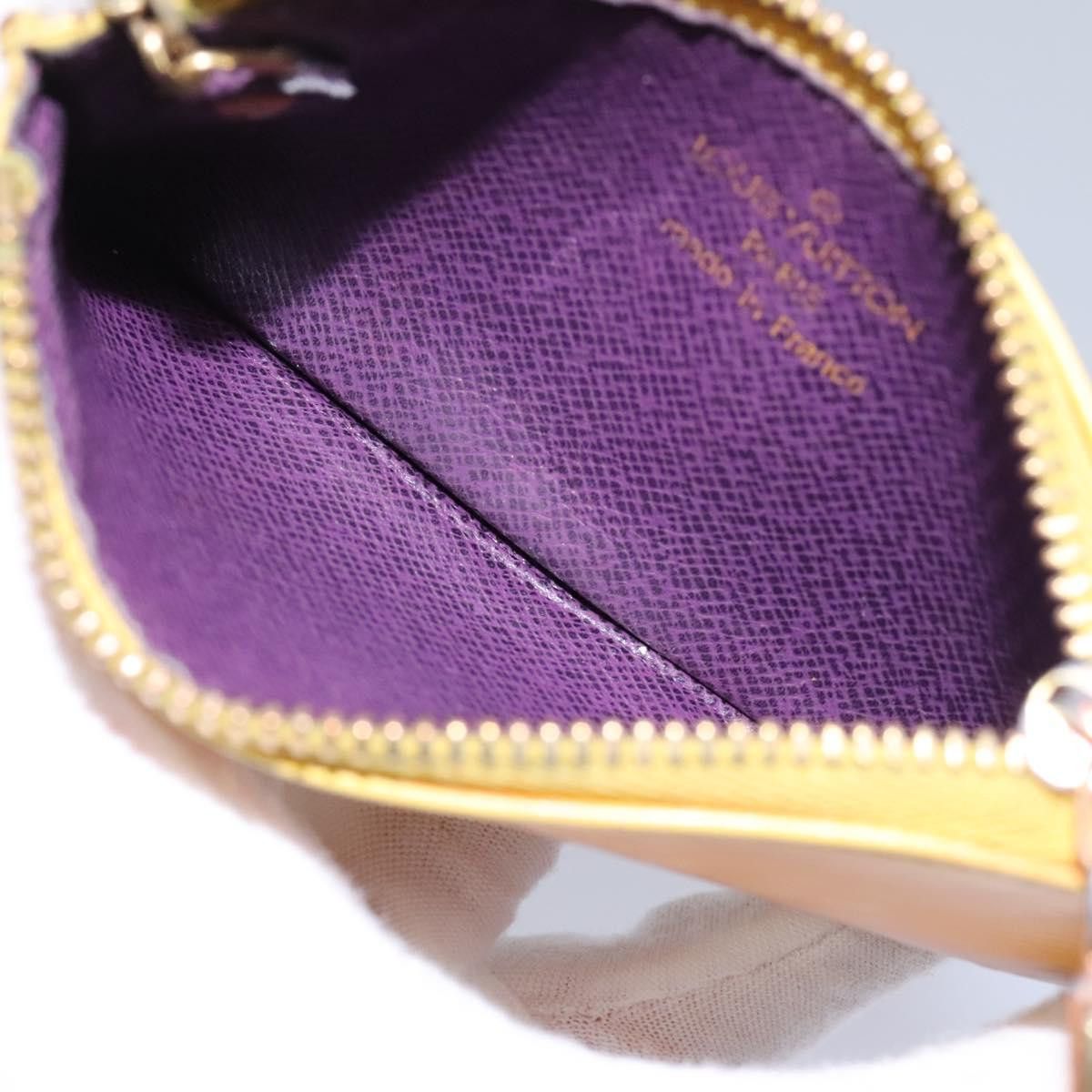 Louis Vuitton Pochette Clés Yellow Leather Wallet (Pre-Owned) Size ONE SIZE - 12 Thumbnail