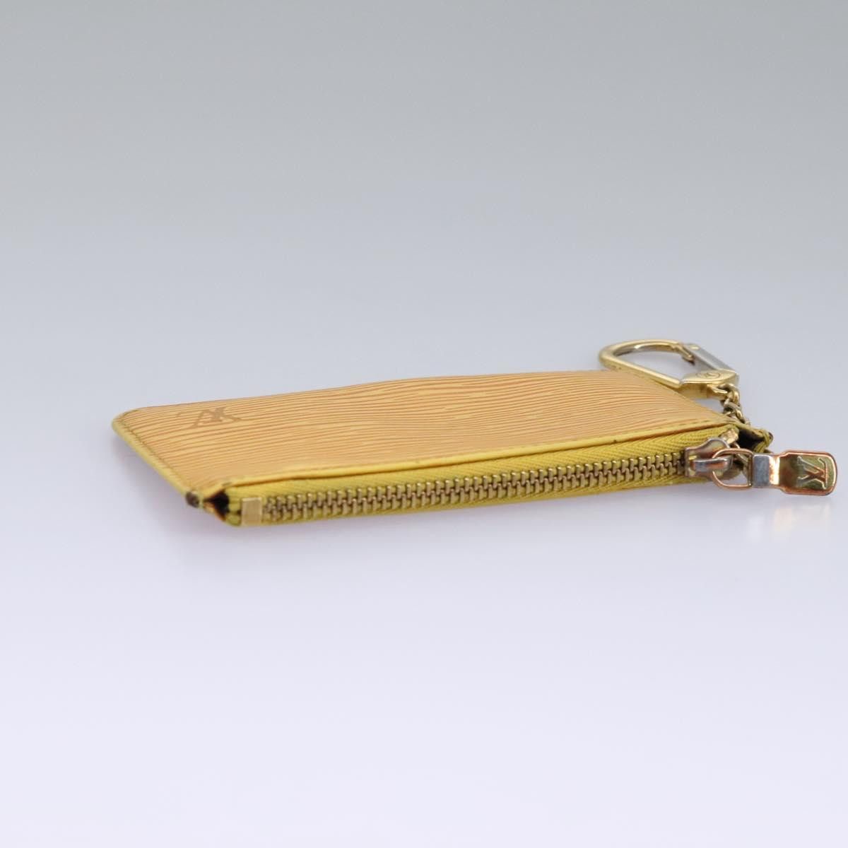 Louis Vuitton Pochette Clés Yellow Leather Wallet (Pre-Owned) Size ONE SIZE - 16 Thumbnail