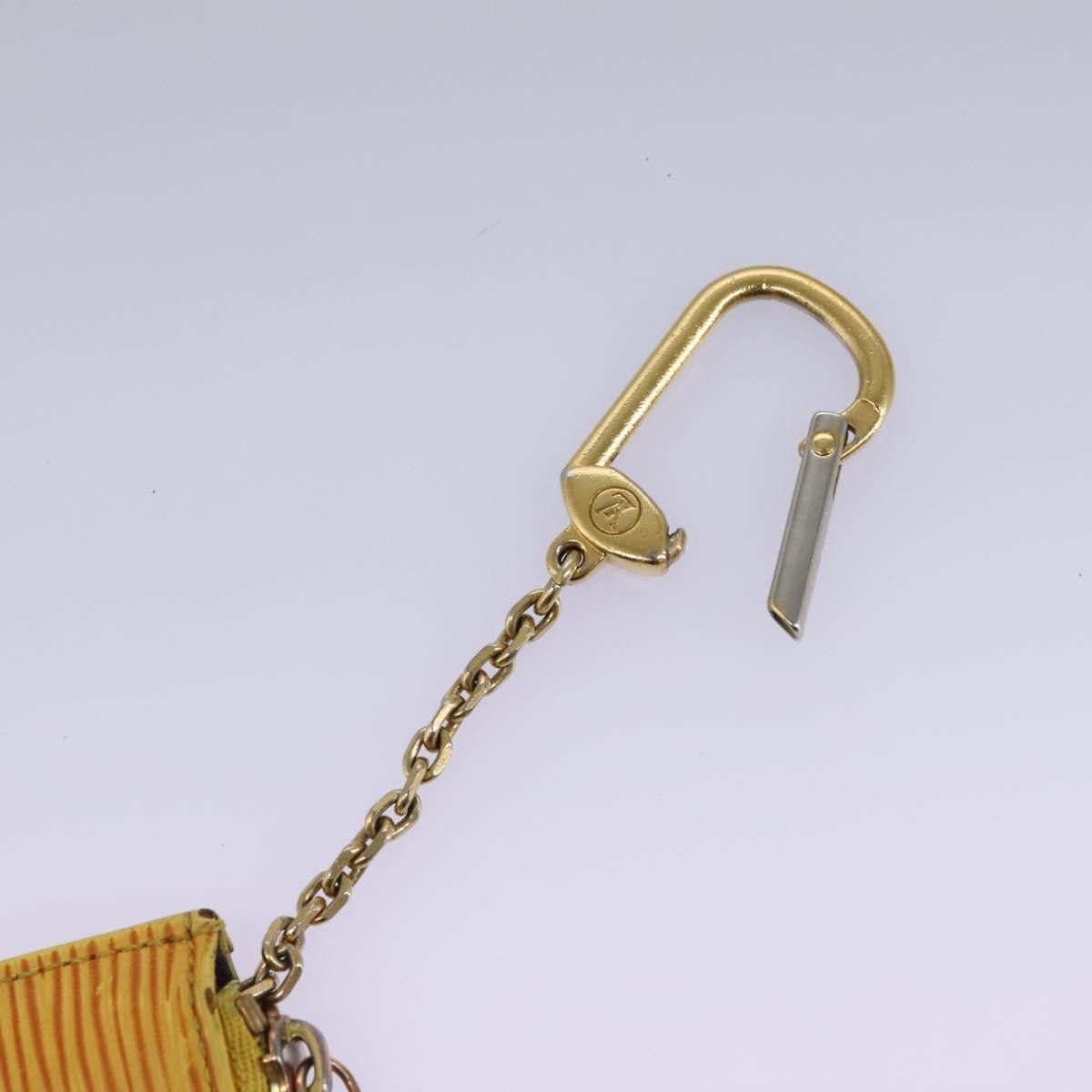 Louis Vuitton Pochette Clés Yellow Leather Wallet (Pre-Owned) Size ONE SIZE - 18 Thumbnail