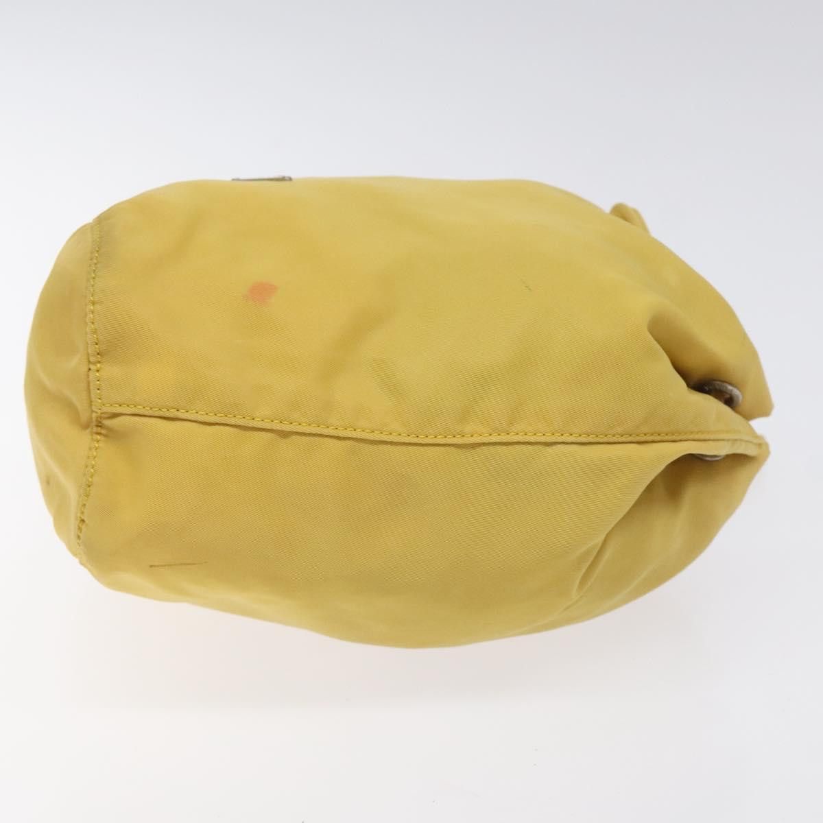 Prada Tessuto Yellow Synthetic Clutch Bag (Pre-Owned) Size ONE SIZE - 3 Thumbnail