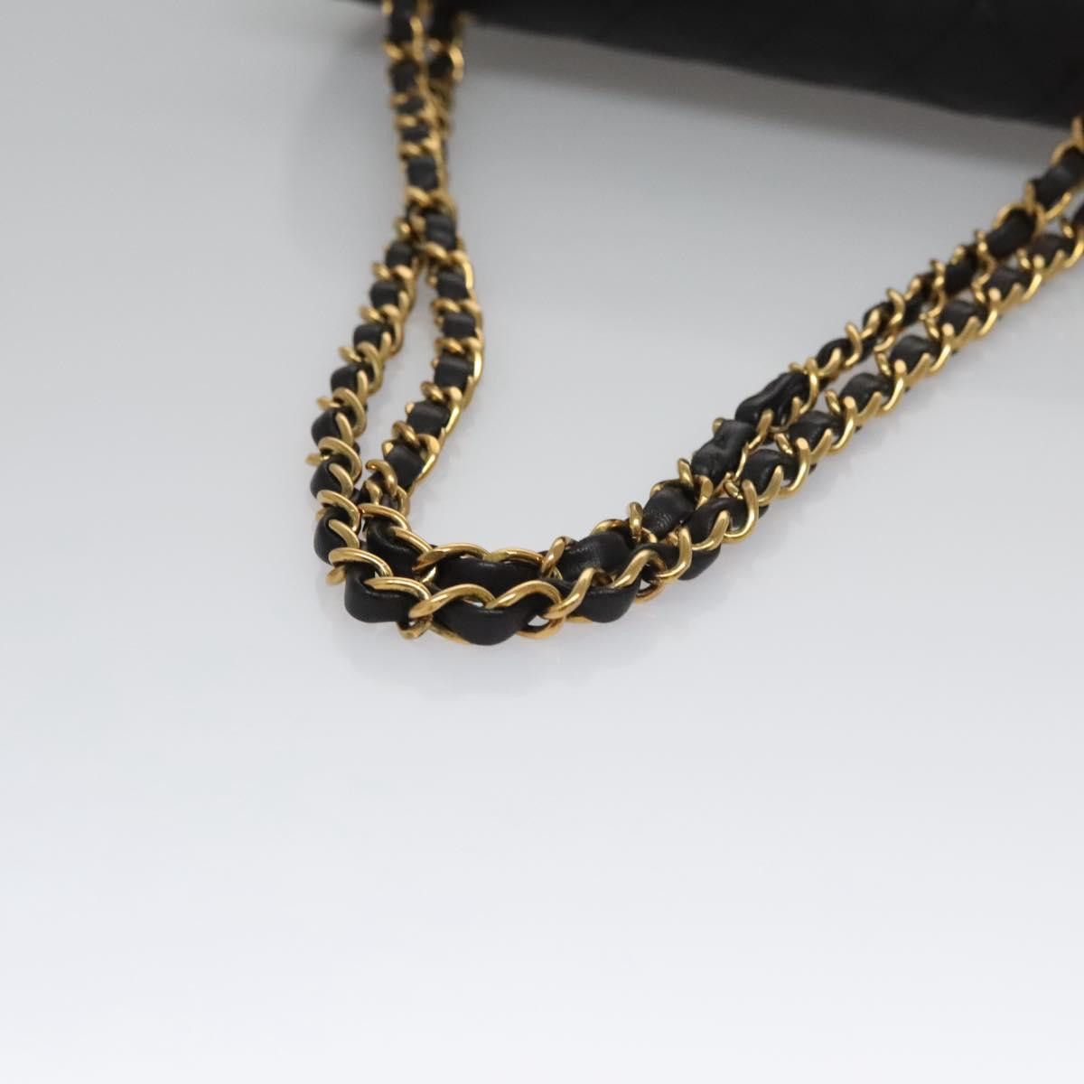 Chanel Timeless Black Leather Shoulder Bag (Pre-Owned) Size ONE SIZE - 10 Thumbnail