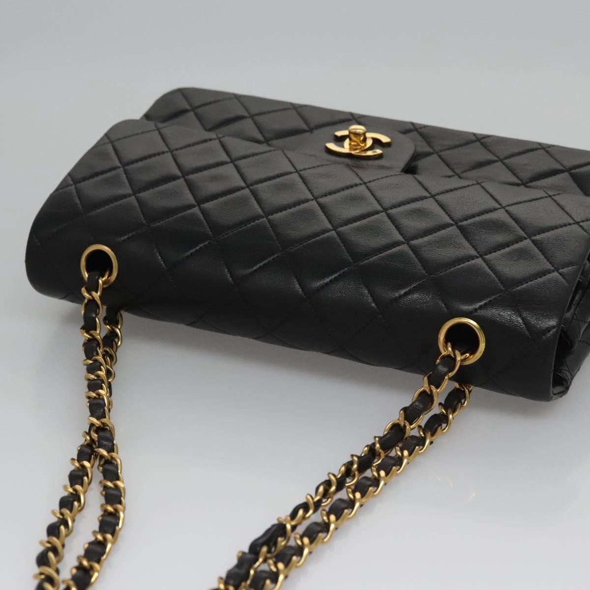 Chanel Timeless Black Leather Shoulder Bag (Pre-Owned) Size ONE SIZE - 5 Thumbnail