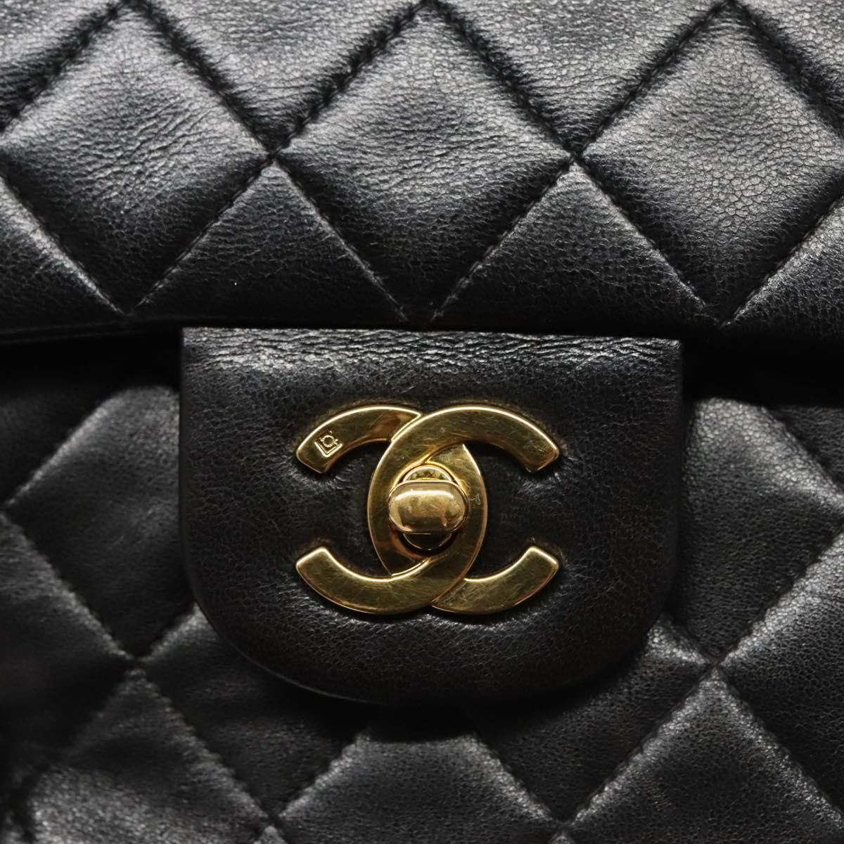 Chanel Timeless Black Leather Shoulder Bag (Pre-Owned) Size ONE SIZE - 12 Thumbnail