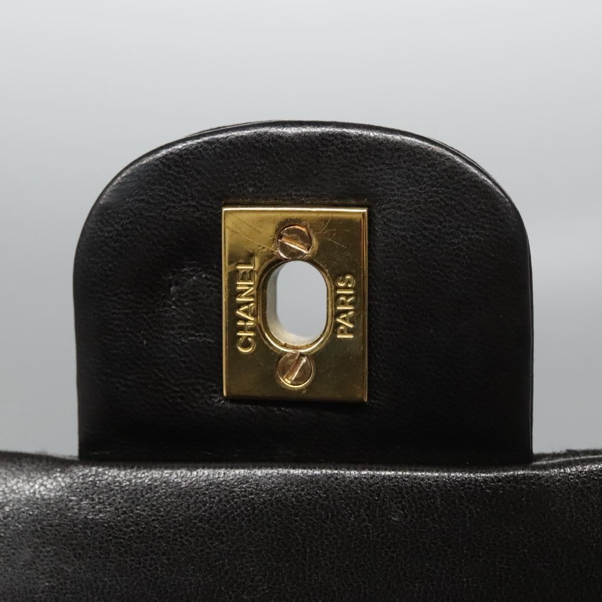 Chanel Timeless Black Leather Shoulder Bag (Pre-Owned) Size ONE SIZE - 13 Thumbnail