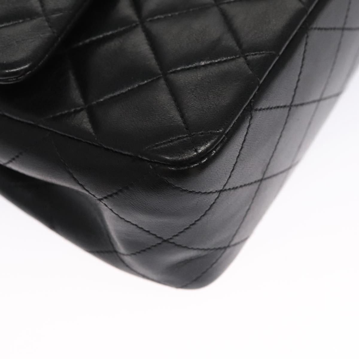 Chanel Timeless Black Leather Shoulder Bag (Pre-Owned) Size ONE SIZE - 6 Thumbnail