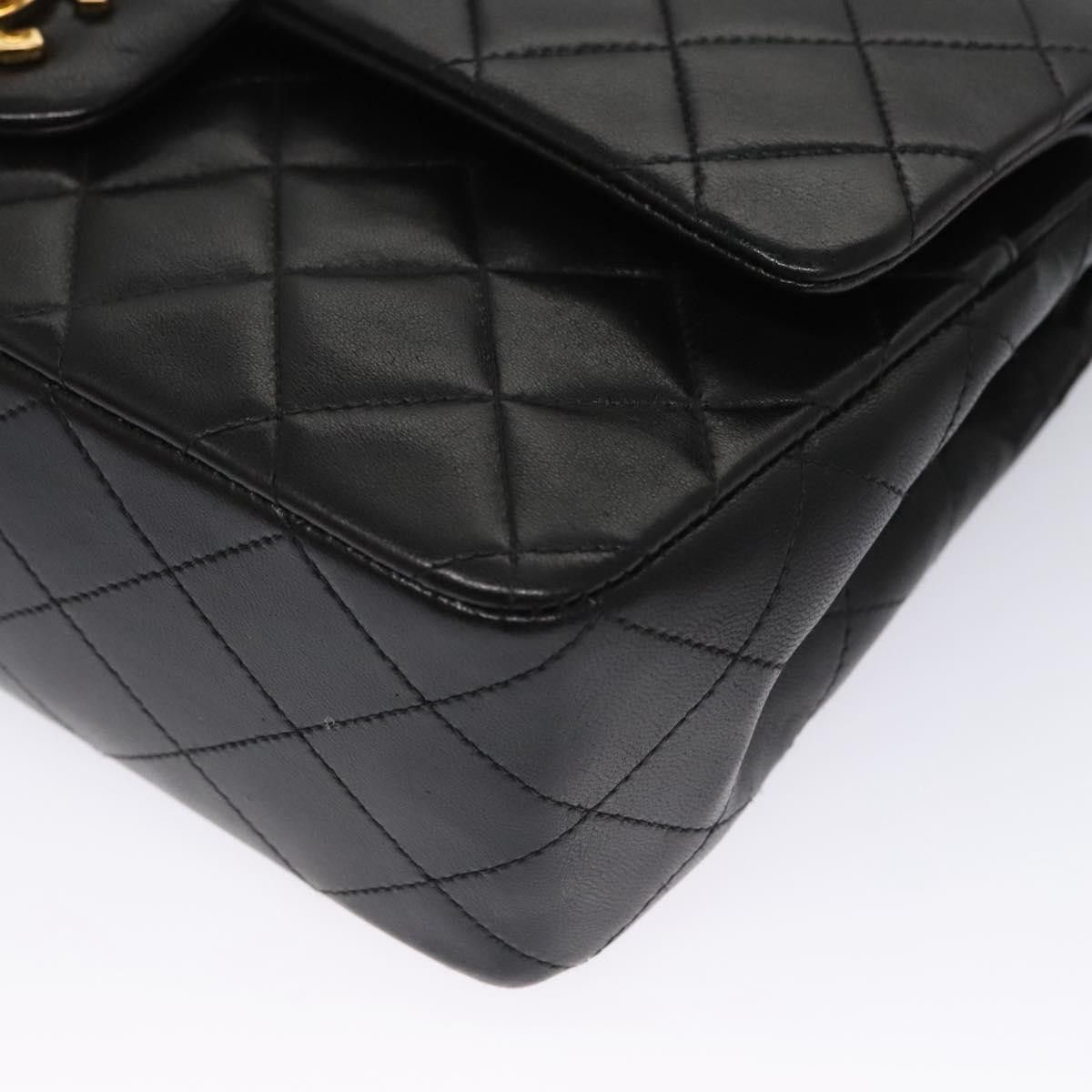 Chanel Timeless Black Leather Shoulder Bag (Pre-Owned) Size ONE SIZE - 7 Thumbnail