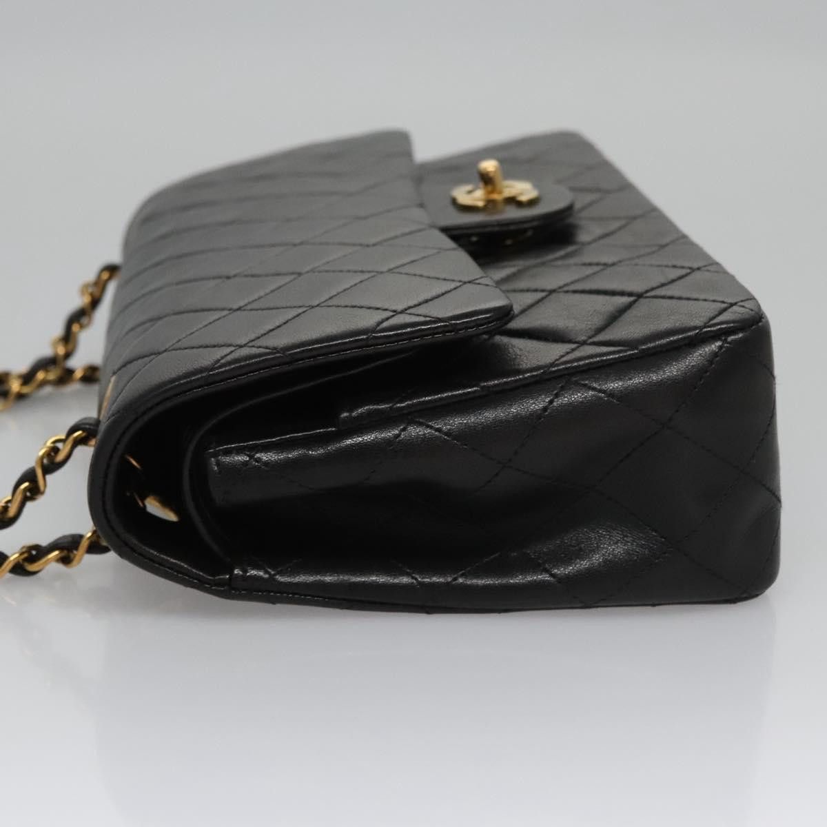 Chanel Timeless Black Leather Shoulder Bag (Pre-Owned) Size ONE SIZE - 4 Thumbnail