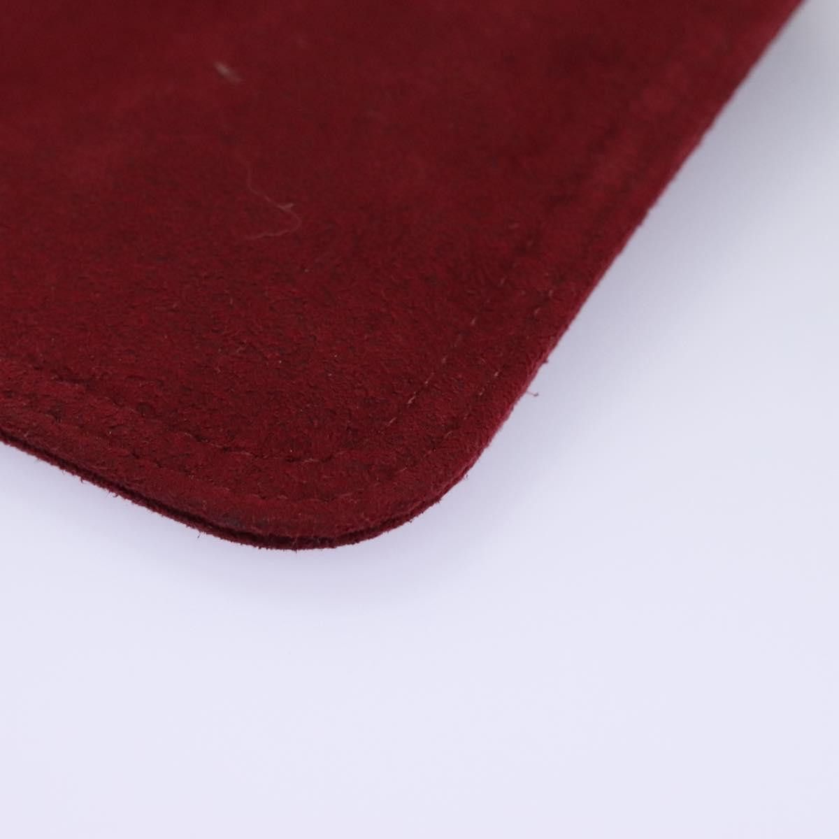 Louis Vuitton Red Suede Clutch Bag (Pre-Owned) Size ONE SIZE - 8 Thumbnail
