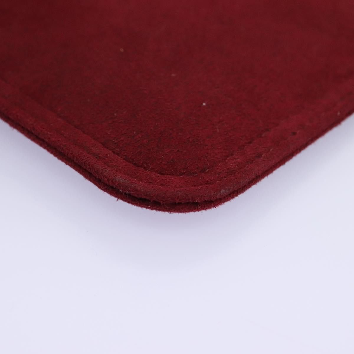 Louis Vuitton Red Suede Clutch Bag (Pre-Owned) Size ONE SIZE - 6 Thumbnail
