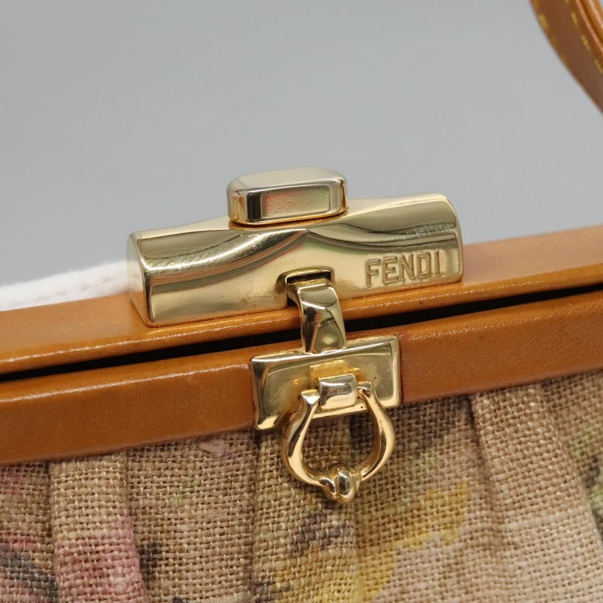 Fendi Beige Canvas Shoulder Bag (Pre-Owned) Size ONE SIZE - 10 Thumbnail