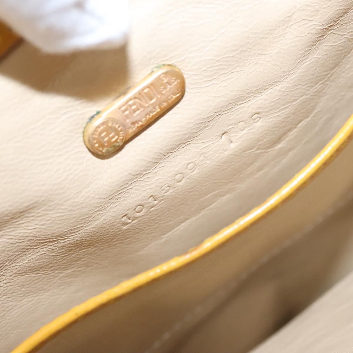 Fendi Beige Canvas Shoulder Bag (Pre-Owned) Size ONE SIZE - 12 Thumbnail