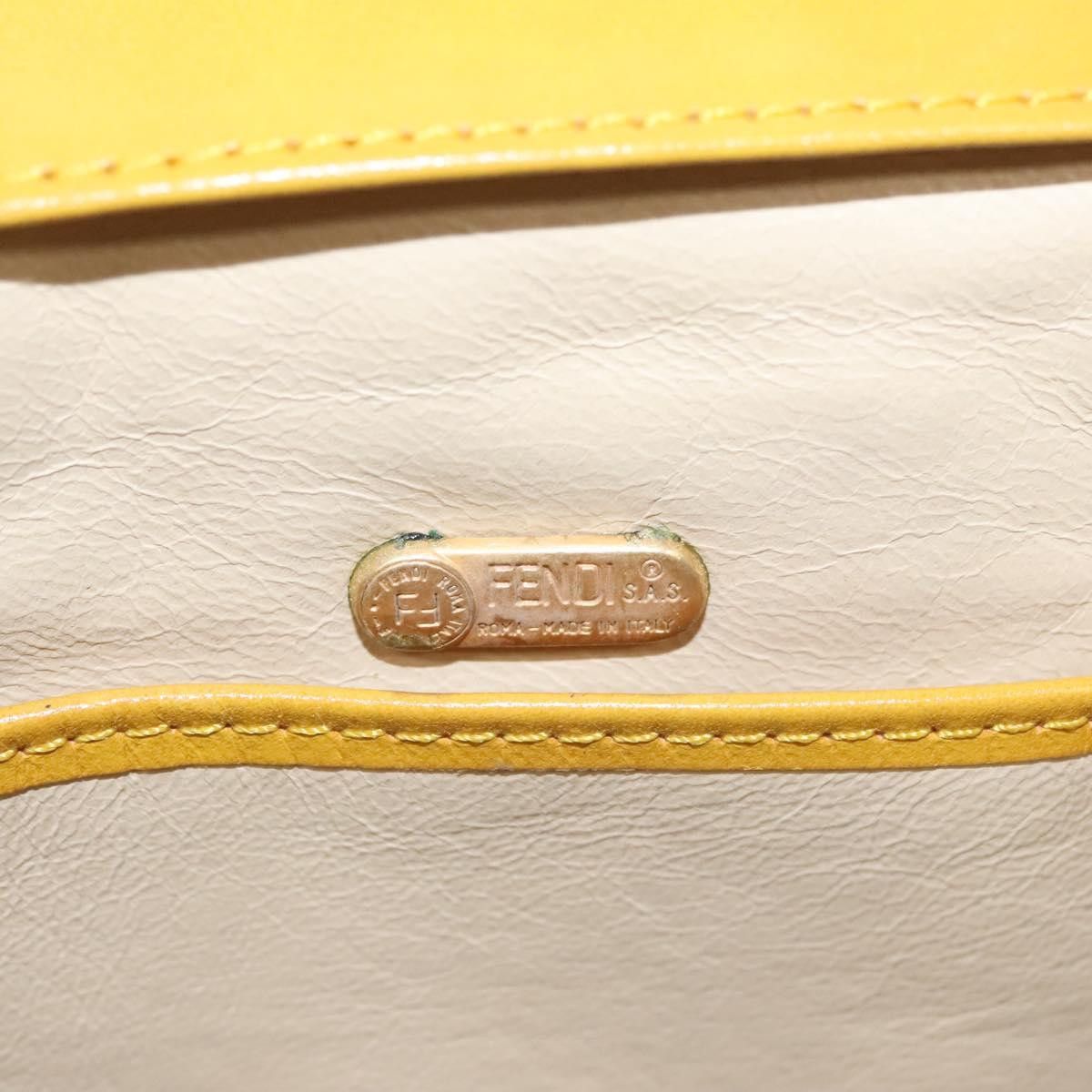 Fendi Beige Canvas Shoulder Bag (Pre-Owned) Size ONE SIZE - 14 Thumbnail