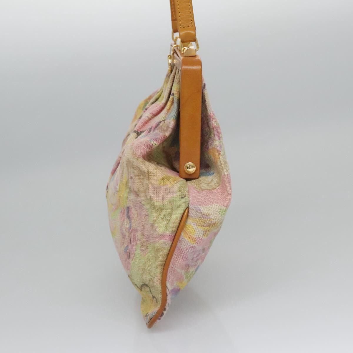 Fendi Beige Canvas Shoulder Bag (Pre-Owned) Size ONE SIZE - 3 Thumbnail