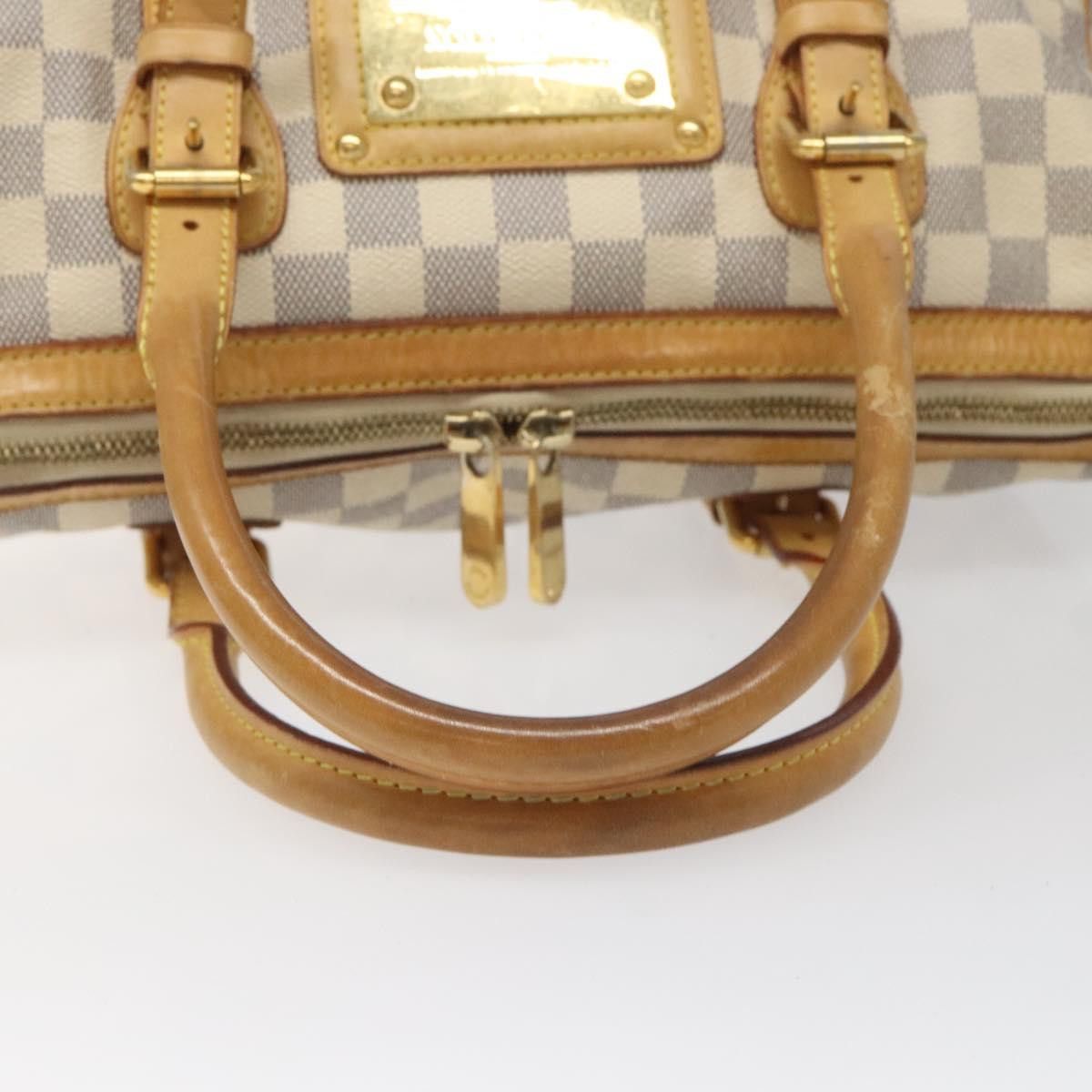 Louis Vuitton Berkeley White Canvas Handbag (Pre-Owned) Size ONE SIZE - 5 Thumbnail