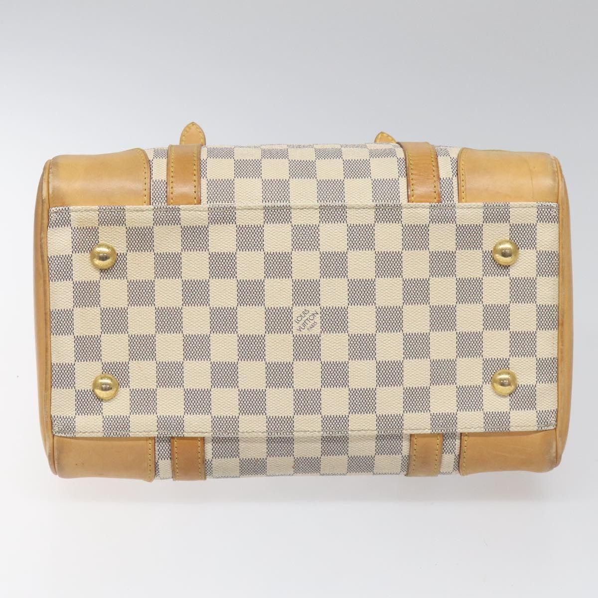 Louis Vuitton Berkeley White Canvas Handbag (Pre-Owned) Size ONE SIZE - 18 Thumbnail