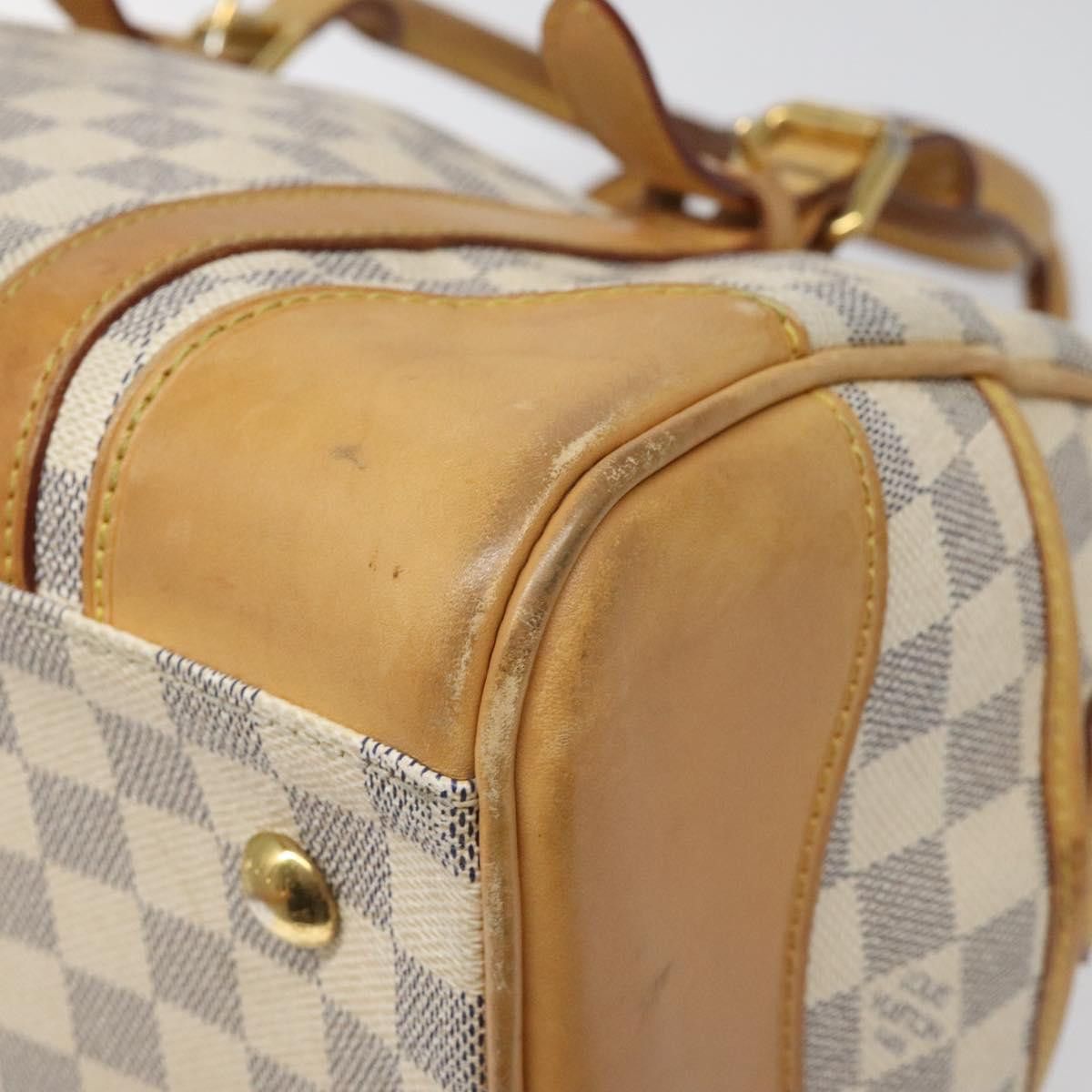 Louis Vuitton Berkeley White Canvas Handbag (Pre-Owned) Size ONE SIZE - 9 Thumbnail