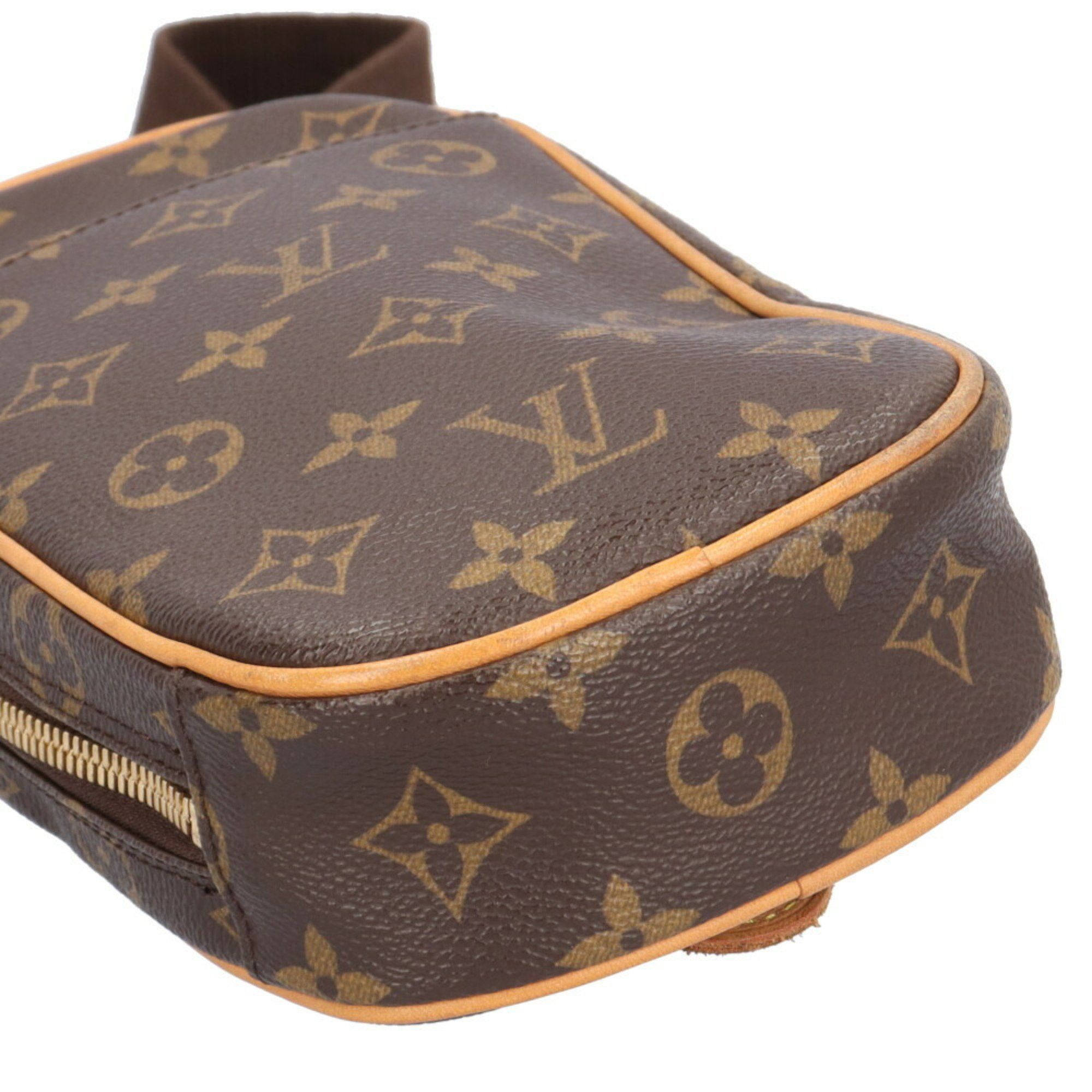 Louis Vuitton Louis Vuitton Pochette Ganjou Monogram Shoulder Bag Canvas M51870 Brown Men's LOUIS VUITTON Size ONE SIZE - 7 Thumbnail