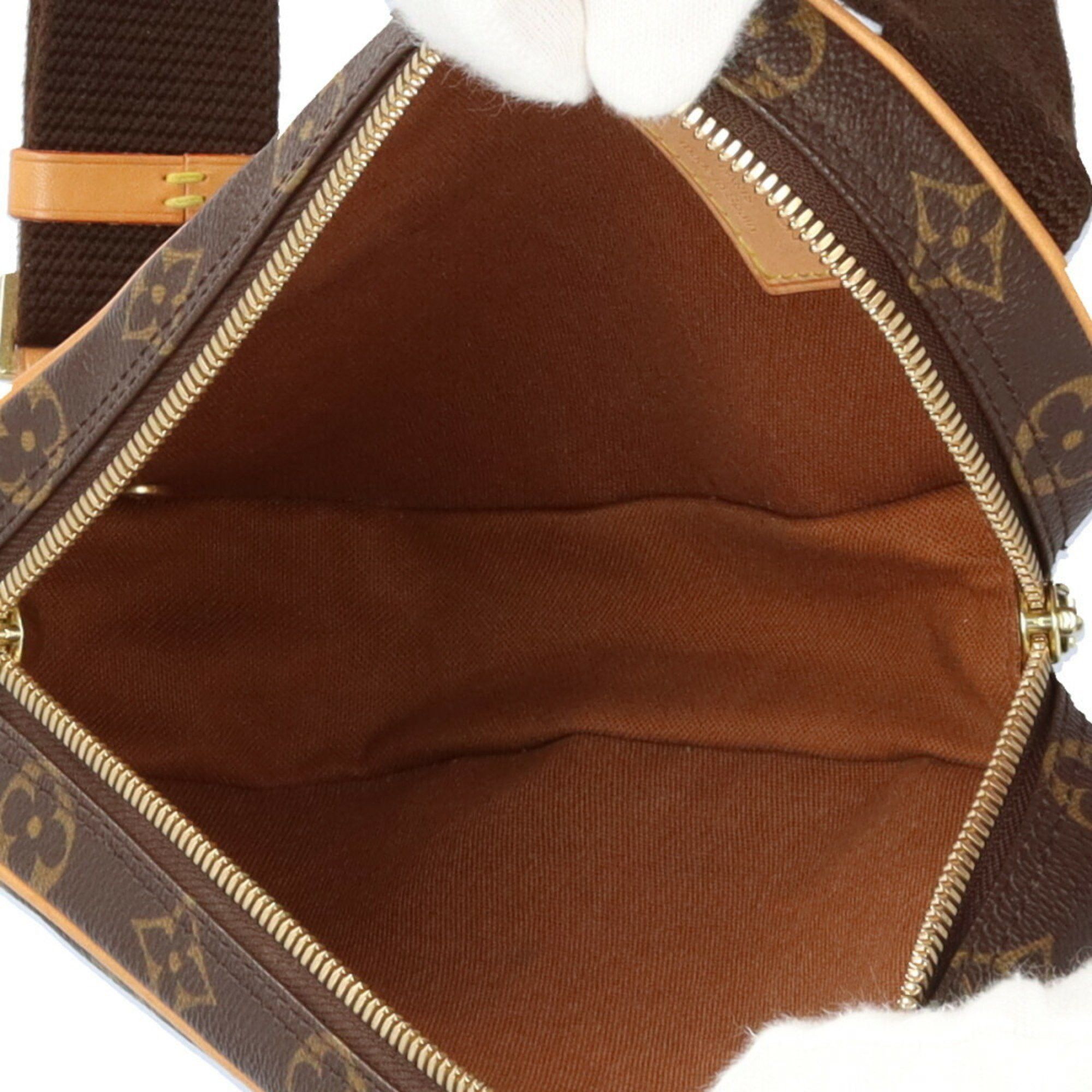 Louis Vuitton Louis Vuitton Pochette Ganjou Monogram Shoulder Bag Canvas M51870 Brown Men's LOUIS VUITTON Size ONE SIZE - 6 Thumbnail