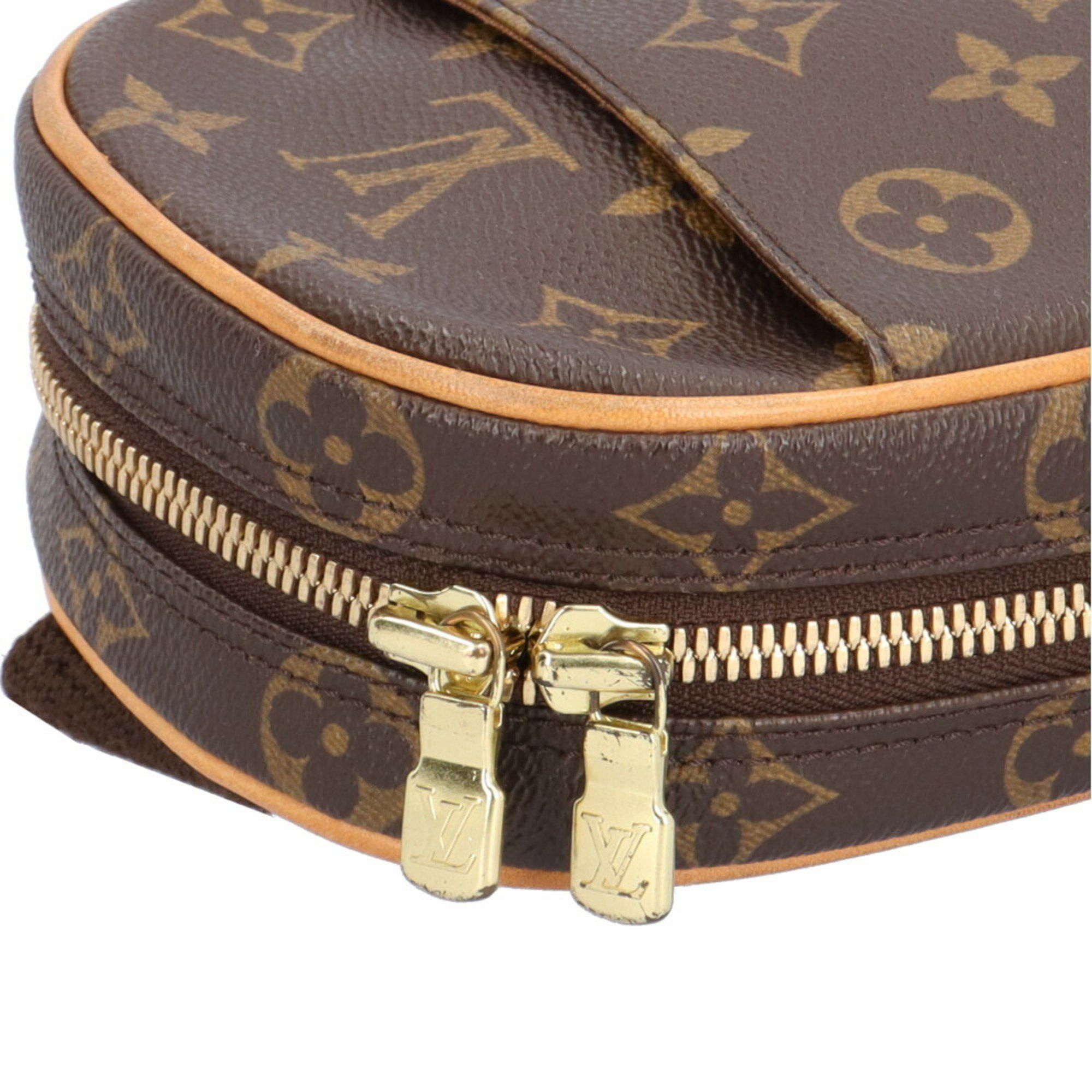 Louis Vuitton Louis Vuitton Pochette Ganjou Monogram Shoulder Bag Canvas M51870 Brown Men's LOUIS VUITTON Size ONE SIZE - 9 Thumbnail