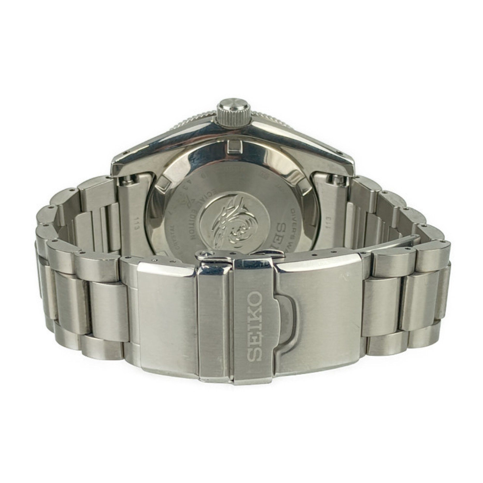 Seiko SEIKO Prospex Diver Scuba SBDC199 6R55-00G0 Watch Silver Grey Dial SS Men's 100th Anniversary Mechanical 1965 Heritage Special Edition Automatic Size ONE SIZE - 6 Thumbnail