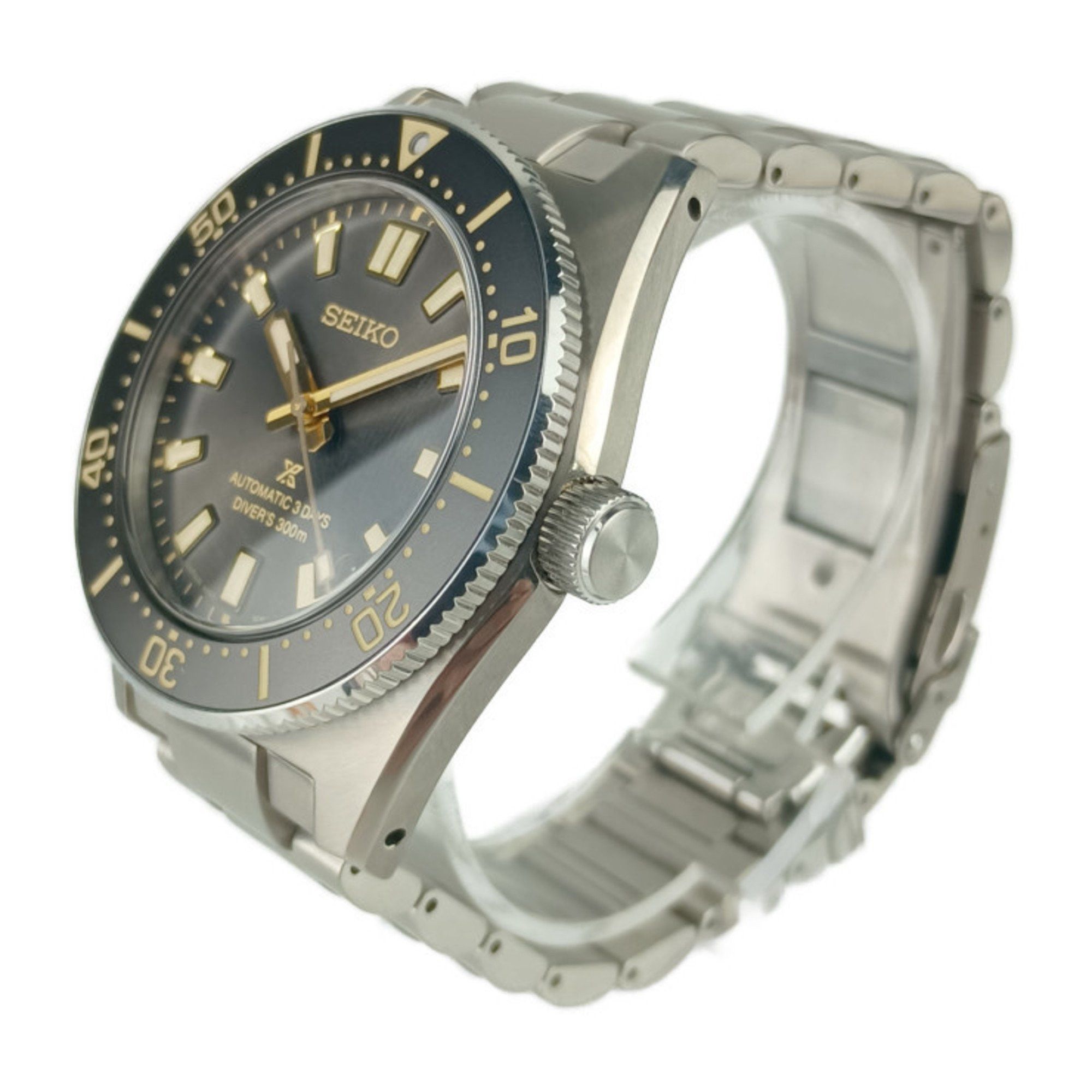 Seiko SEIKO Prospex Diver Scuba SBDC199 6R55-00G0 Watch Silver Grey Dial SS Men's 100th Anniversary Mechanical 1965 Heritage Special Edition Automatic Size ONE SIZE - 2 Thumbnail