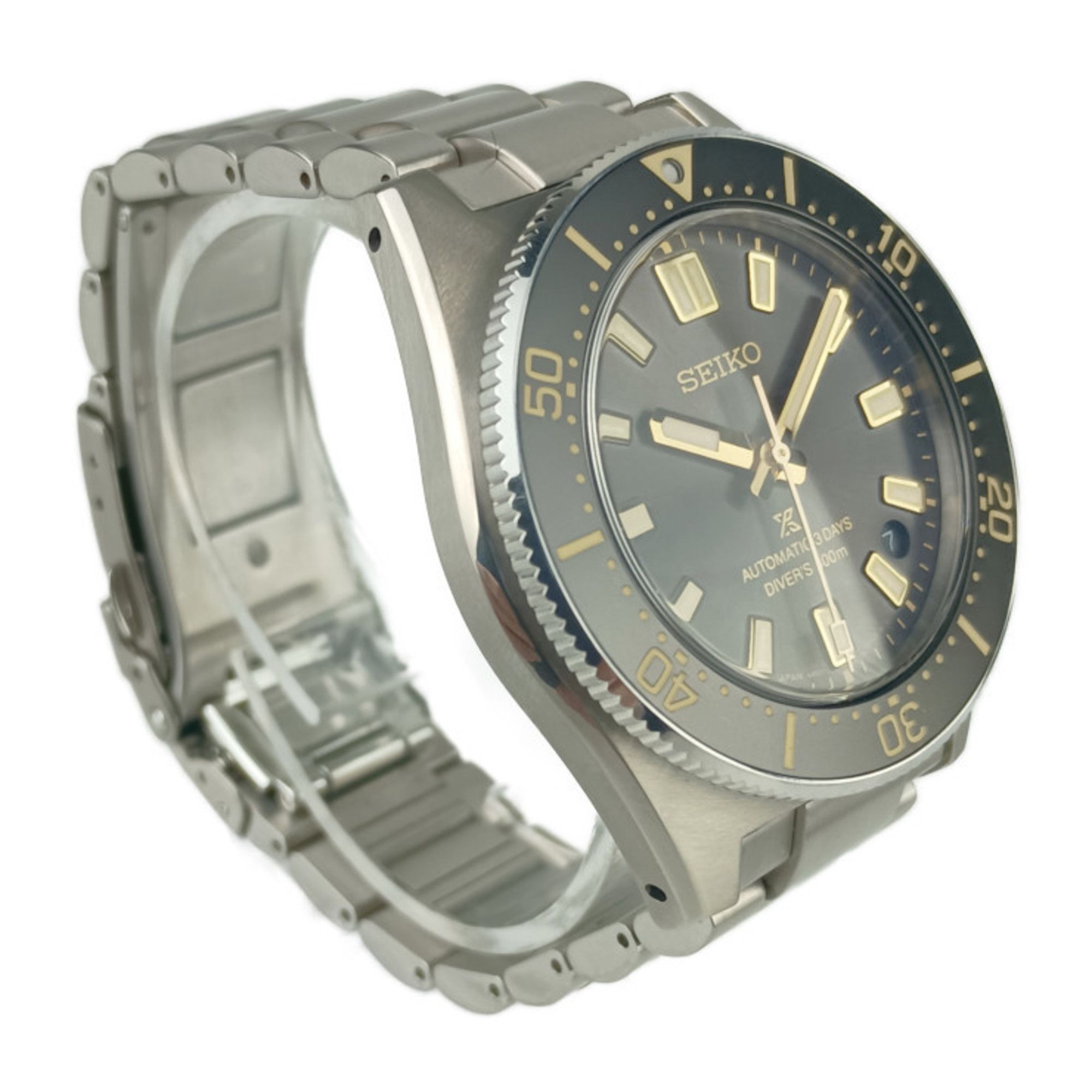 Seiko SEIKO Prospex Diver Scuba SBDC199 6R55-00G0 Watch Silver Grey Dial SS Men's 100th Anniversary Mechanical 1965 Heritage Special Edition Automatic Size ONE SIZE - 3 Thumbnail