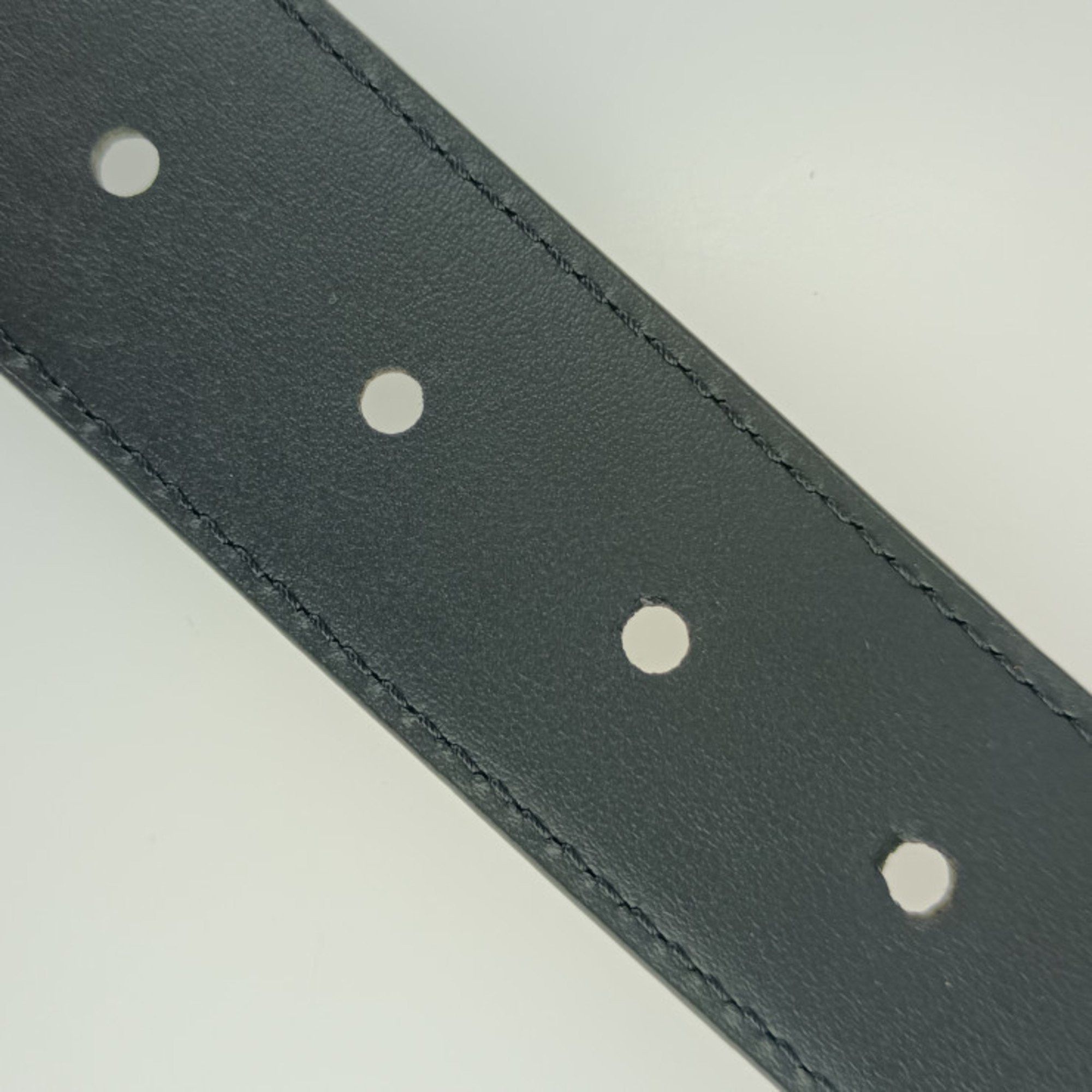Louis Vuitton Saint Germain Leather 100 40 Black Silver LOUIS VUITTON Saint Germain MM Monogram Empreinte Leather  main image 3