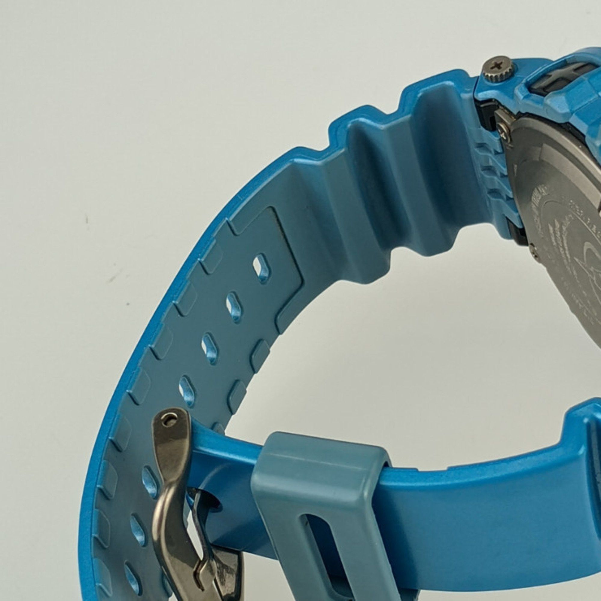 Casio Casio Watch G-SHOCKMASTER OF G - SEA GULFMAN G-Shock Gulfman G-9100TC-2JF Metallic Blue Titanium Resin Men's Quartz Digital Size ONE SIZE - 6 Thumbnail