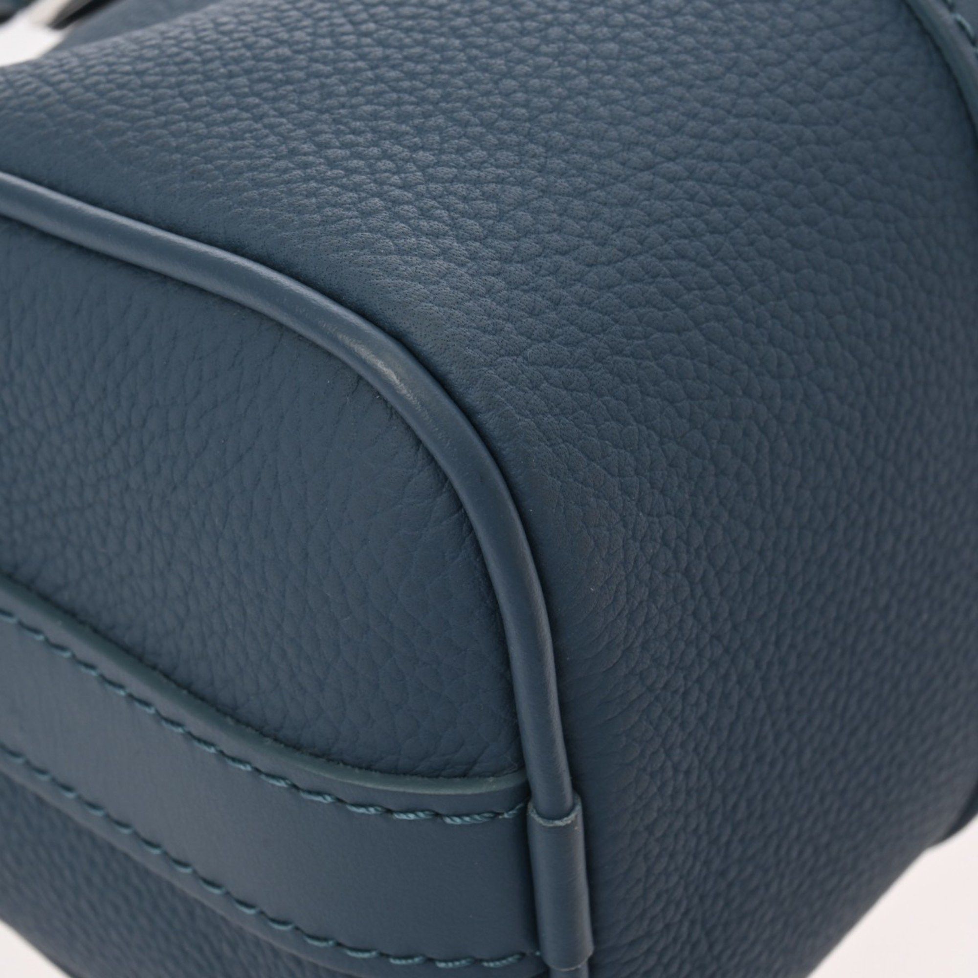 Louis Vuitton Louis Vuitton Aerogram Keepall XS Blue M81003 Men's Taurillon Leather Handbag Size ONE SIZE - 8 Thumbnail