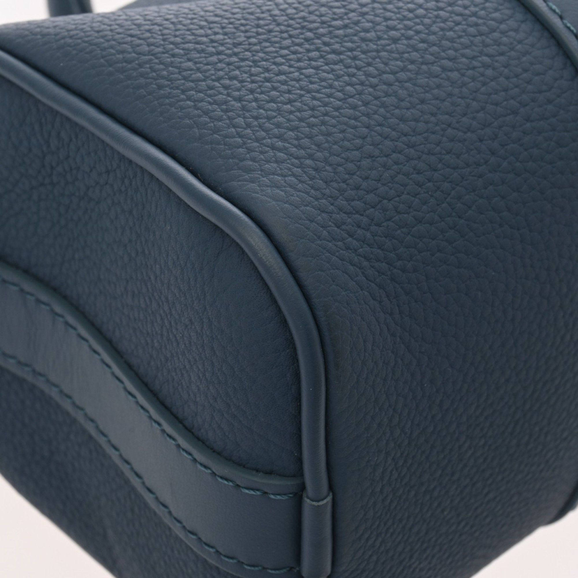 Louis Vuitton Louis Vuitton Aerogram Keepall XS Blue M81003 Men's Taurillon Leather Handbag Size ONE SIZE - 6 Thumbnail