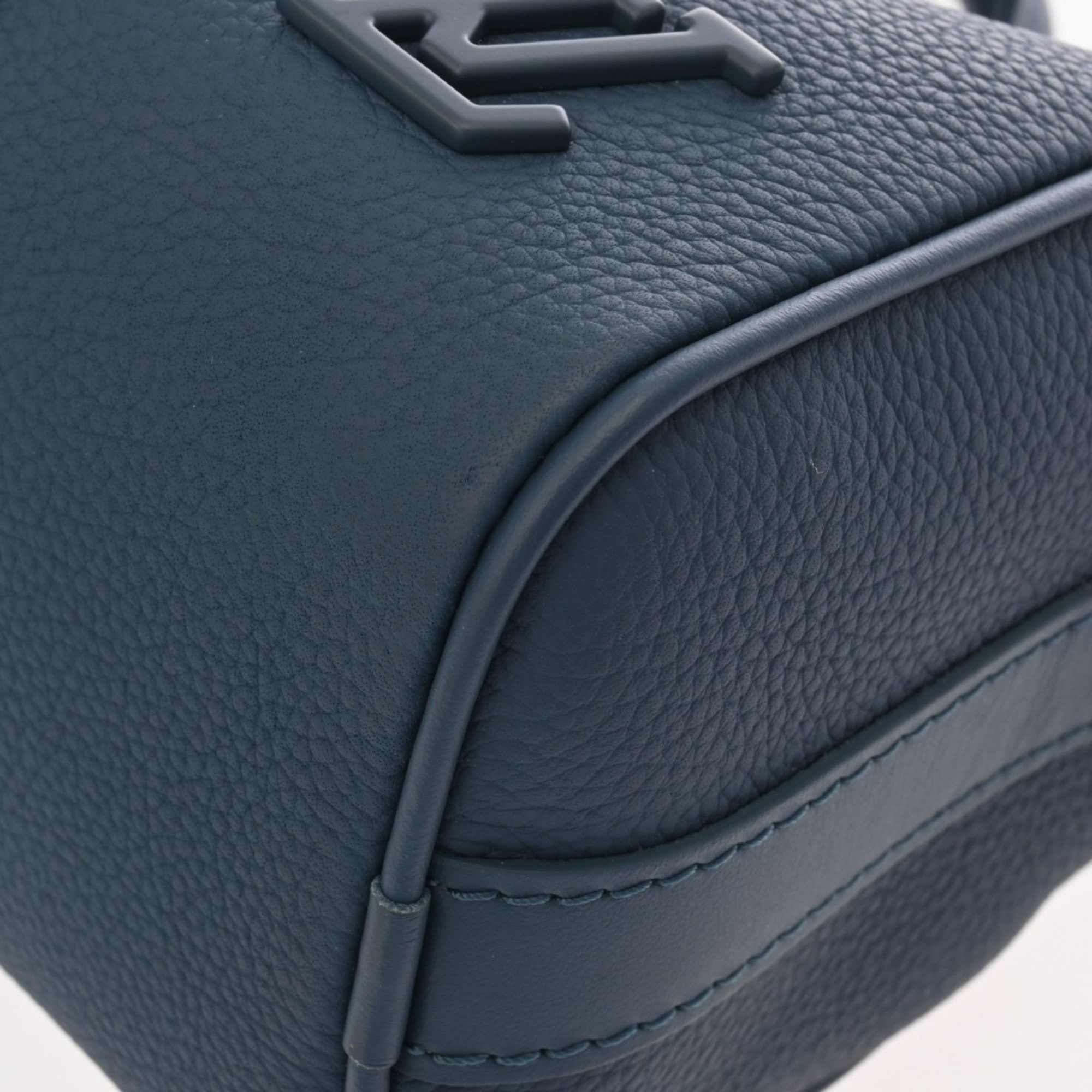 Louis Vuitton Louis Vuitton Aerogram Keepall XS Blue M81003 Men's Taurillon Leather Handbag Size ONE SIZE - 7 Thumbnail