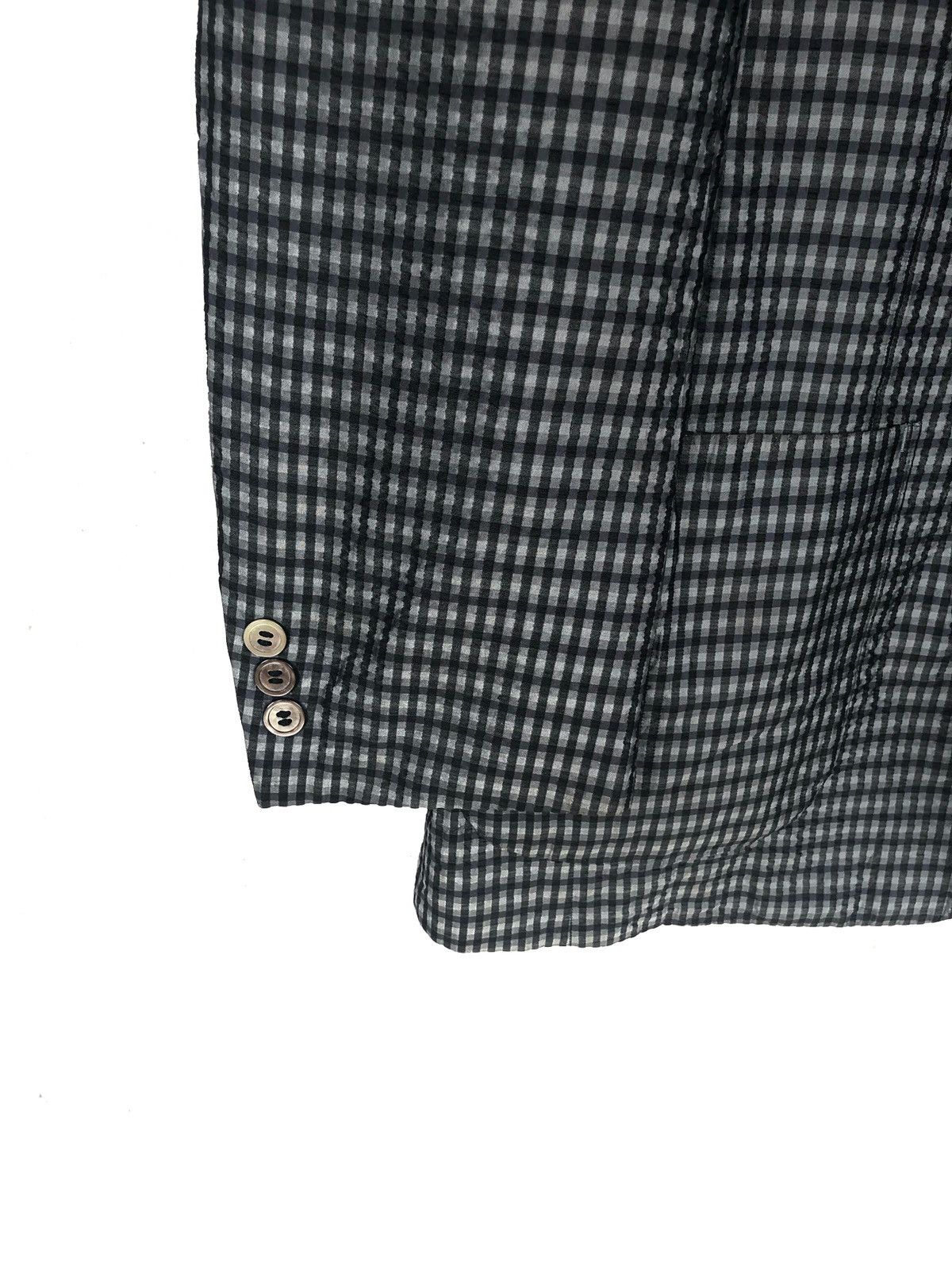 Lanvin Lanvin Paris Silk Beautiful Gingham Two Button Blazer Coat Size US M / EU 48-50 / 2 - 7 Thumbnail
