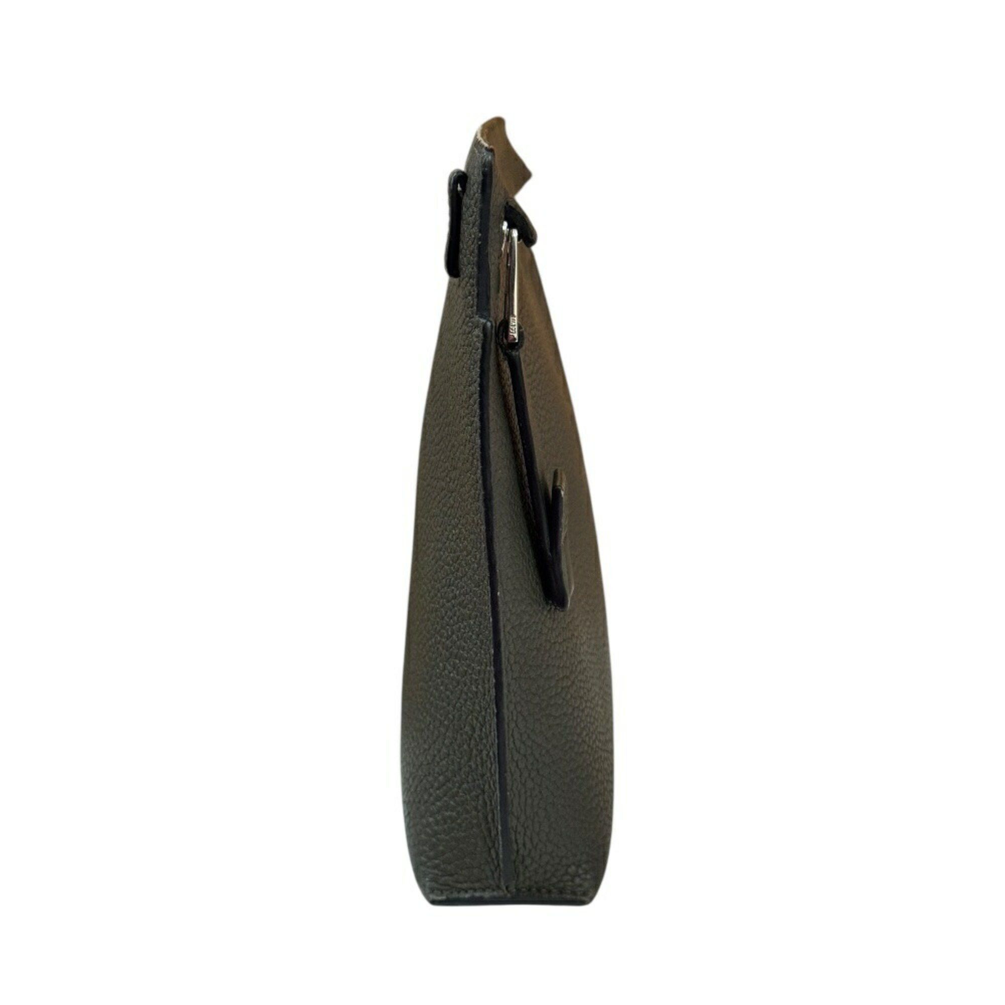 Loewe LOEWE clutch bag leather green men's Size ONE SIZE - 4 Thumbnail