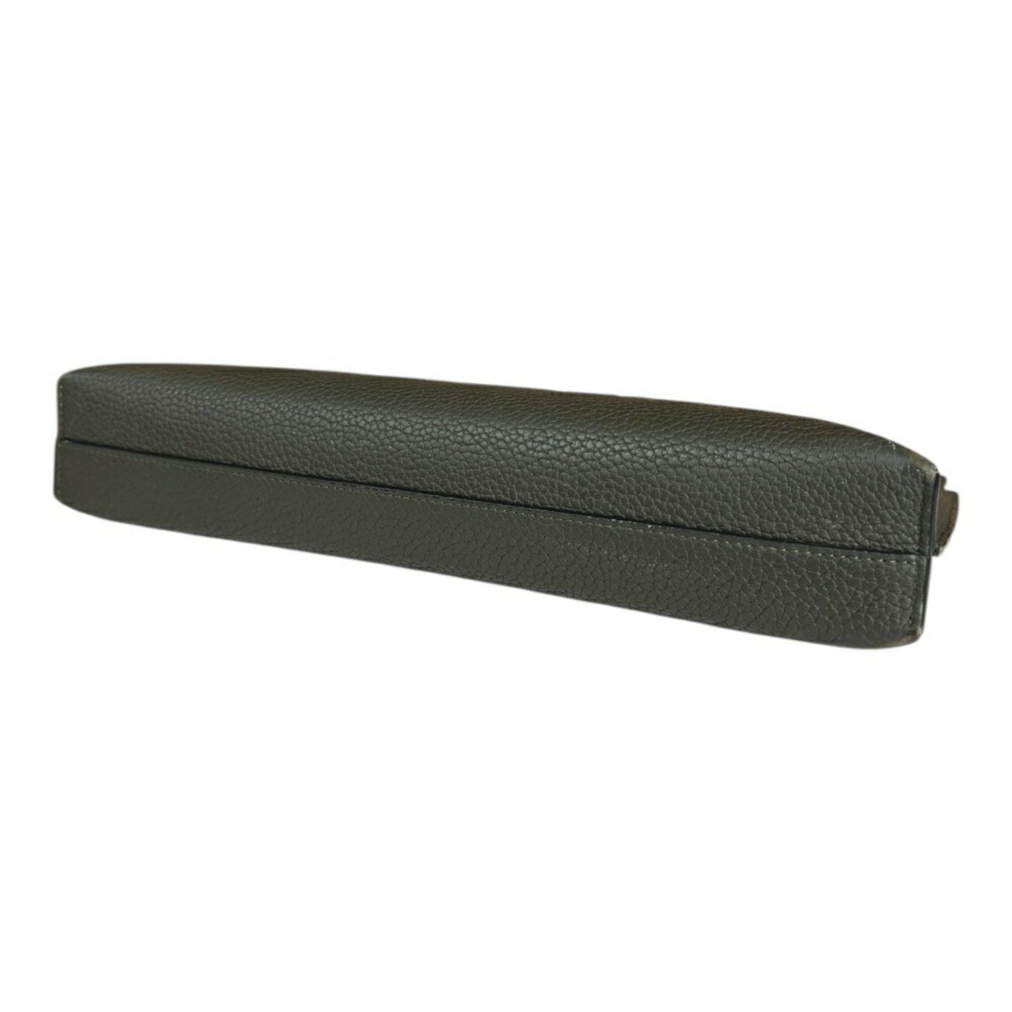 Loewe LOEWE clutch bag leather green men's Size ONE SIZE - 5 Thumbnail