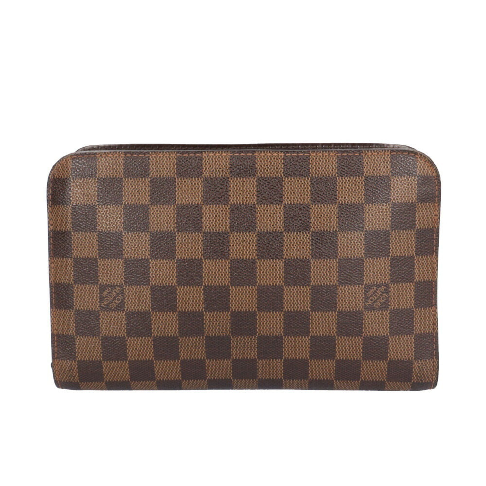 Louis Vuitton Louis Vuitton Saint Damier Second Bag Canvas N51993 Brown Men's LOUIS VUITTON Size ONE SIZE - 5 Thumbnail