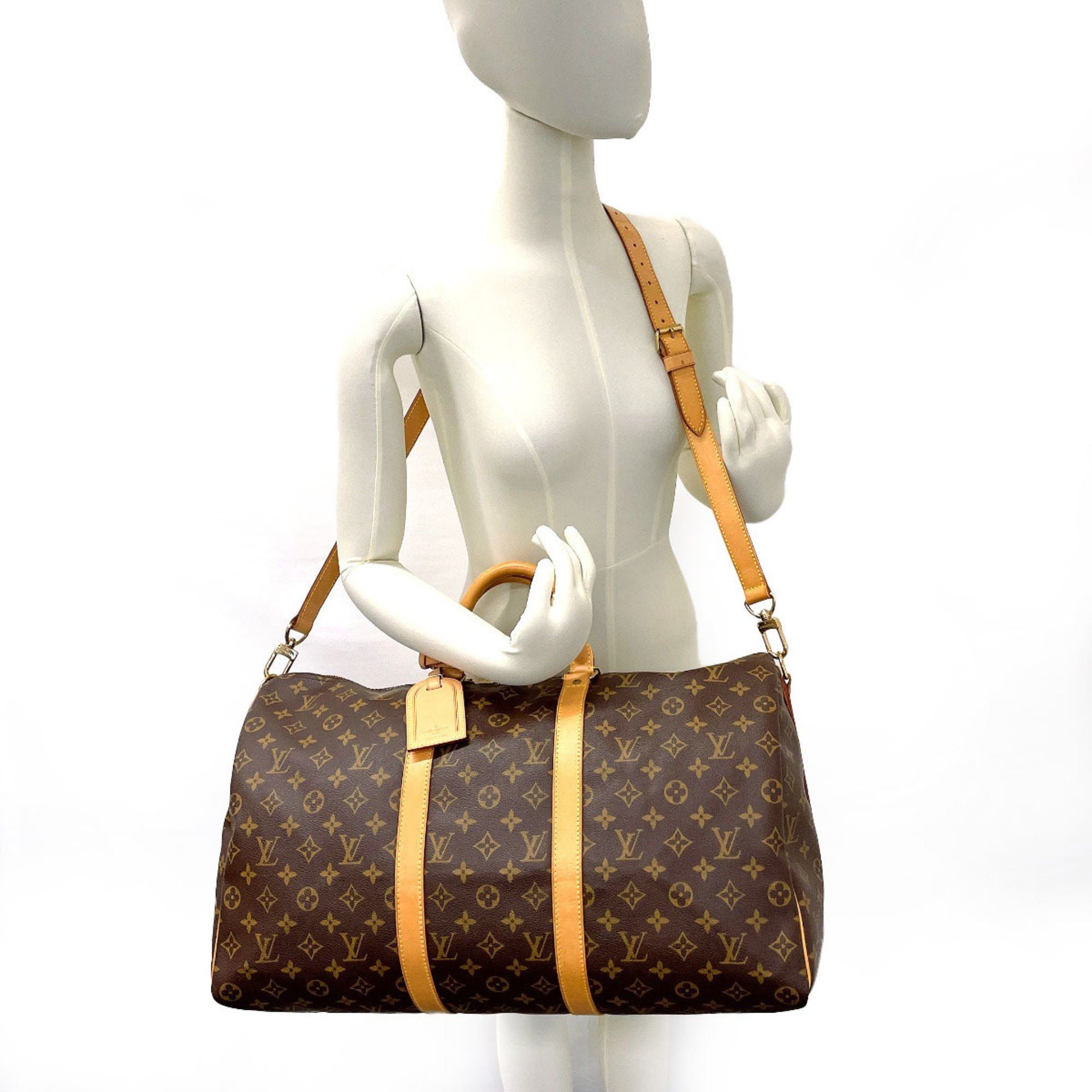Louis Vuitton Louis Vuitton Keepall Bandouliere 50 travel Size ONE SIZE - 12 Thumbnail