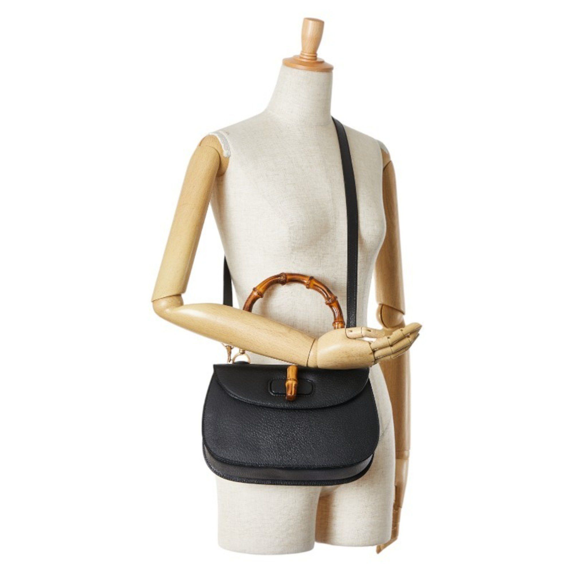 Gucci Gucci Bamboo handbag Size ONE SIZE - 9 Thumbnail