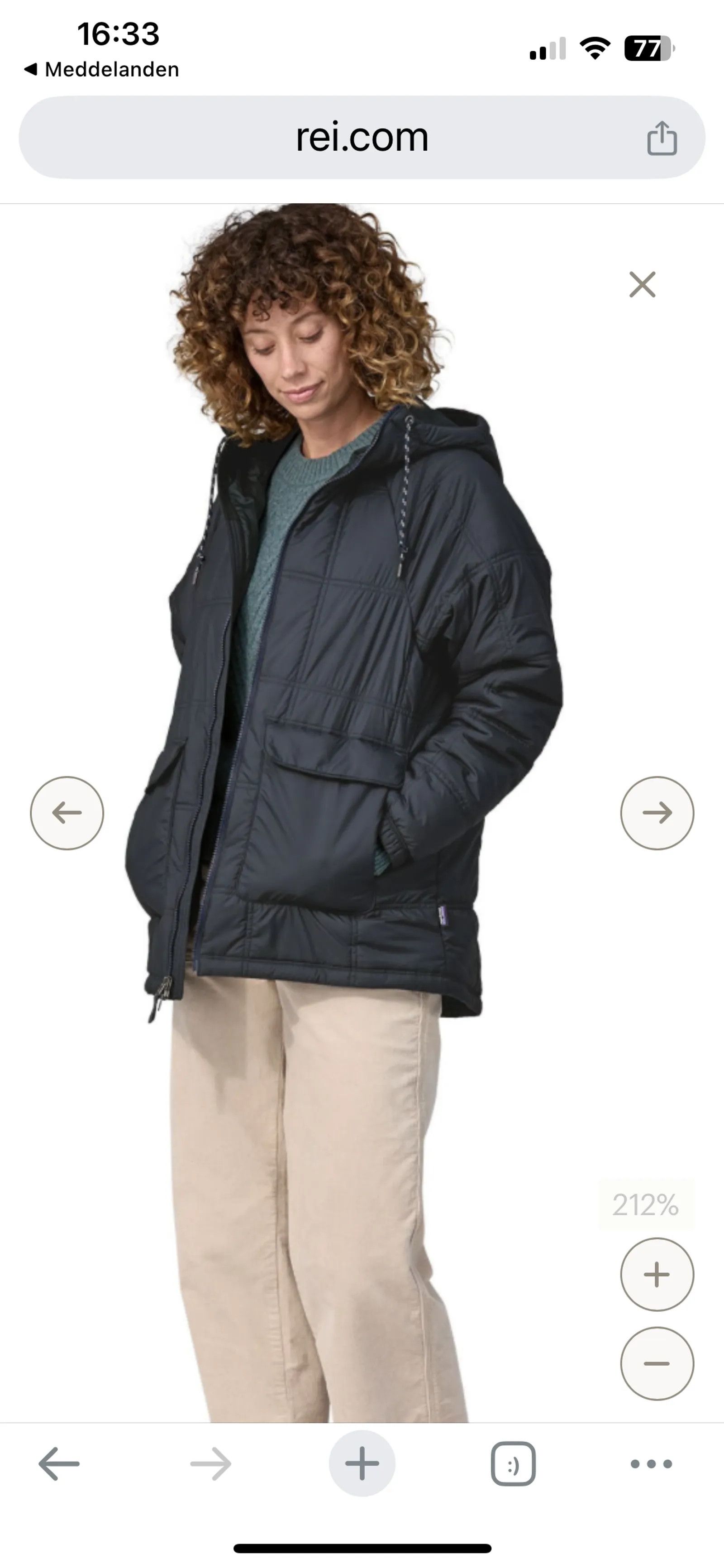 Patagonia Patagonia Womens Lost Canyon Hoody Jacket Size L / US 10 / IT 46 - 4 Thumbnail