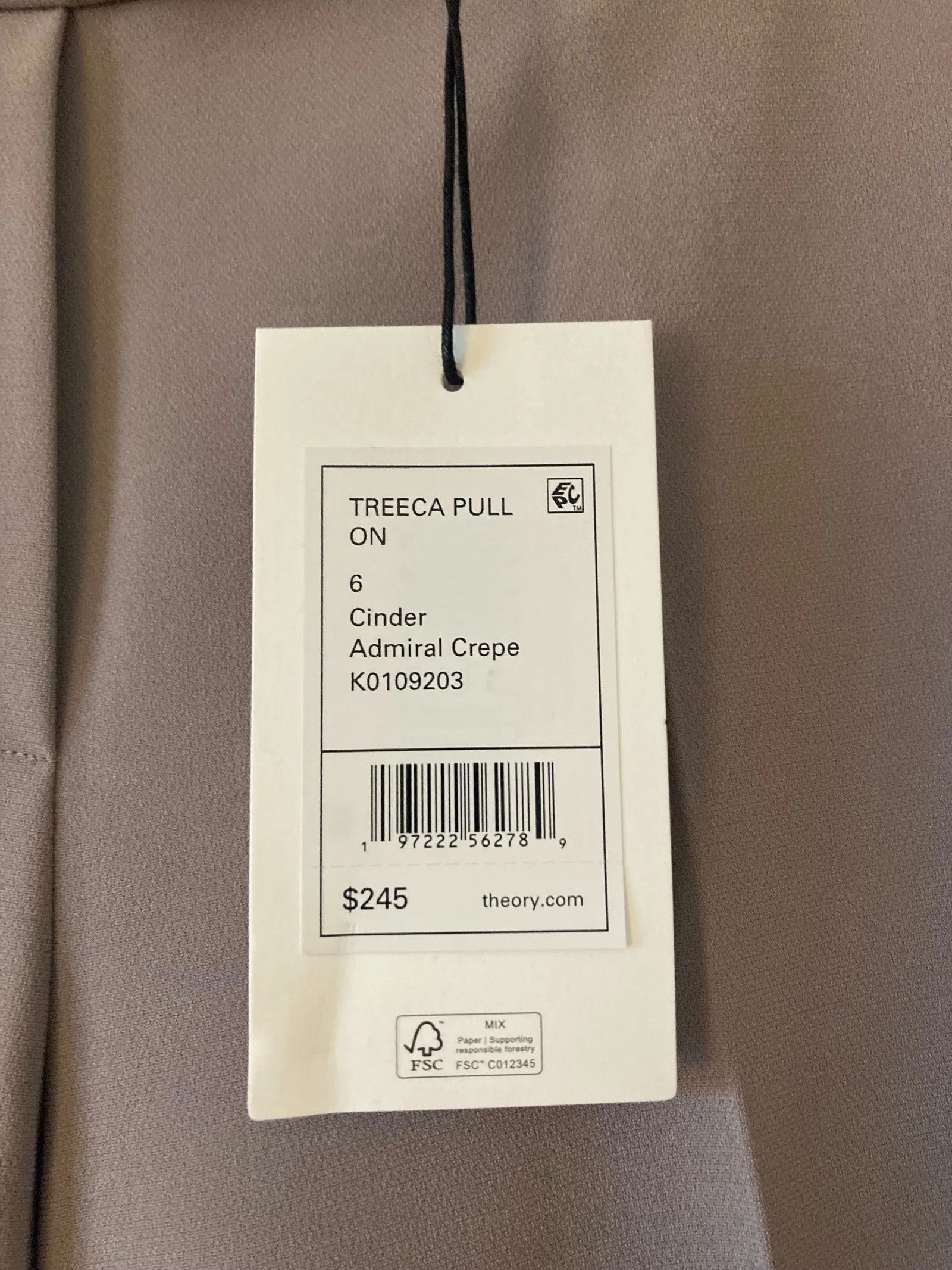 Theory Theory Theory Treeca Pull-On Pants in Admiral Crepe Pants Size 26" / US 2 / IT 38 - 3 Thumbnail