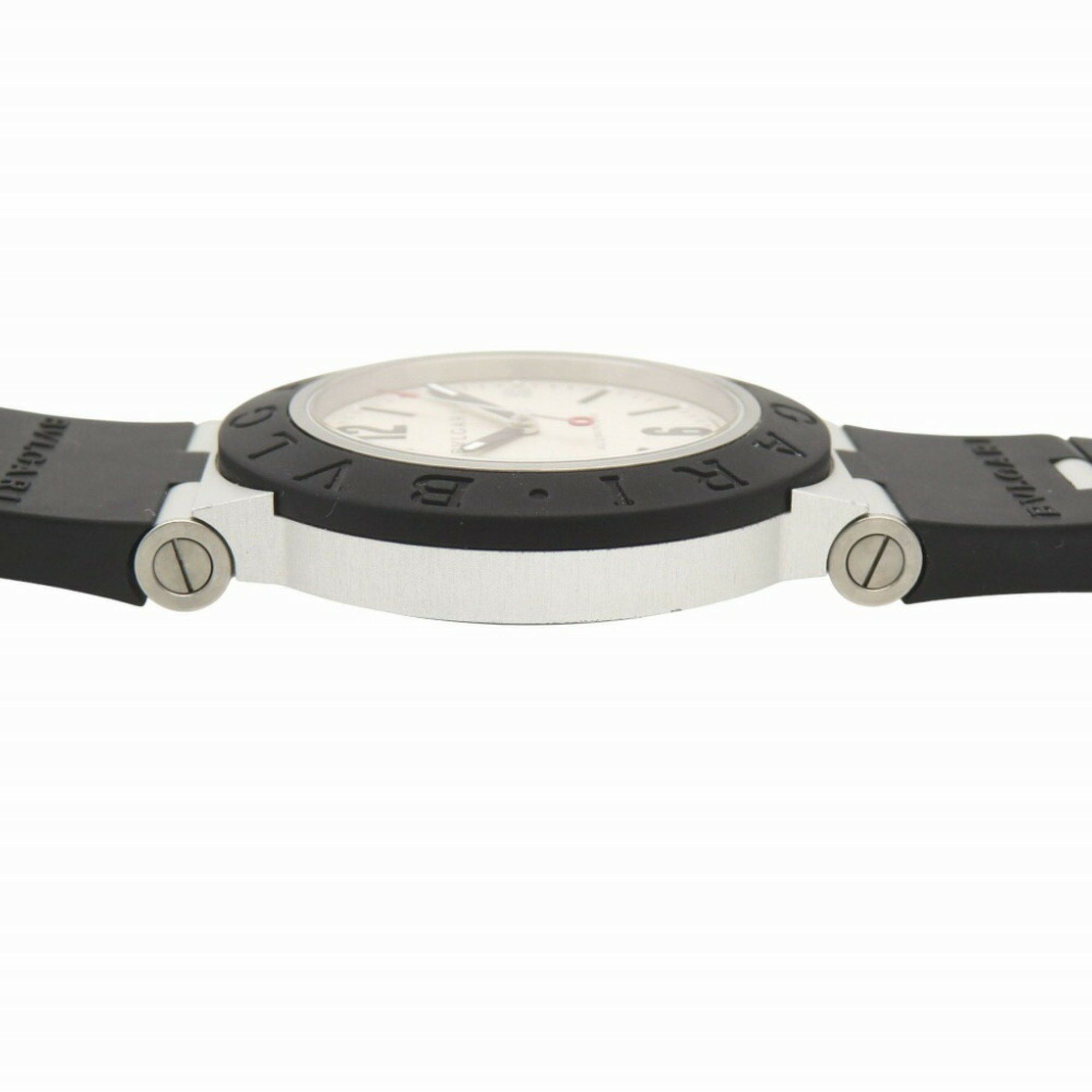 Bvlgari Bvlgari Automatic Aluminum BB40AT Watch Aluminum/Rubber Beige 0137BVLGARI Men's Size ONE SIZE - 5 Thumbnail