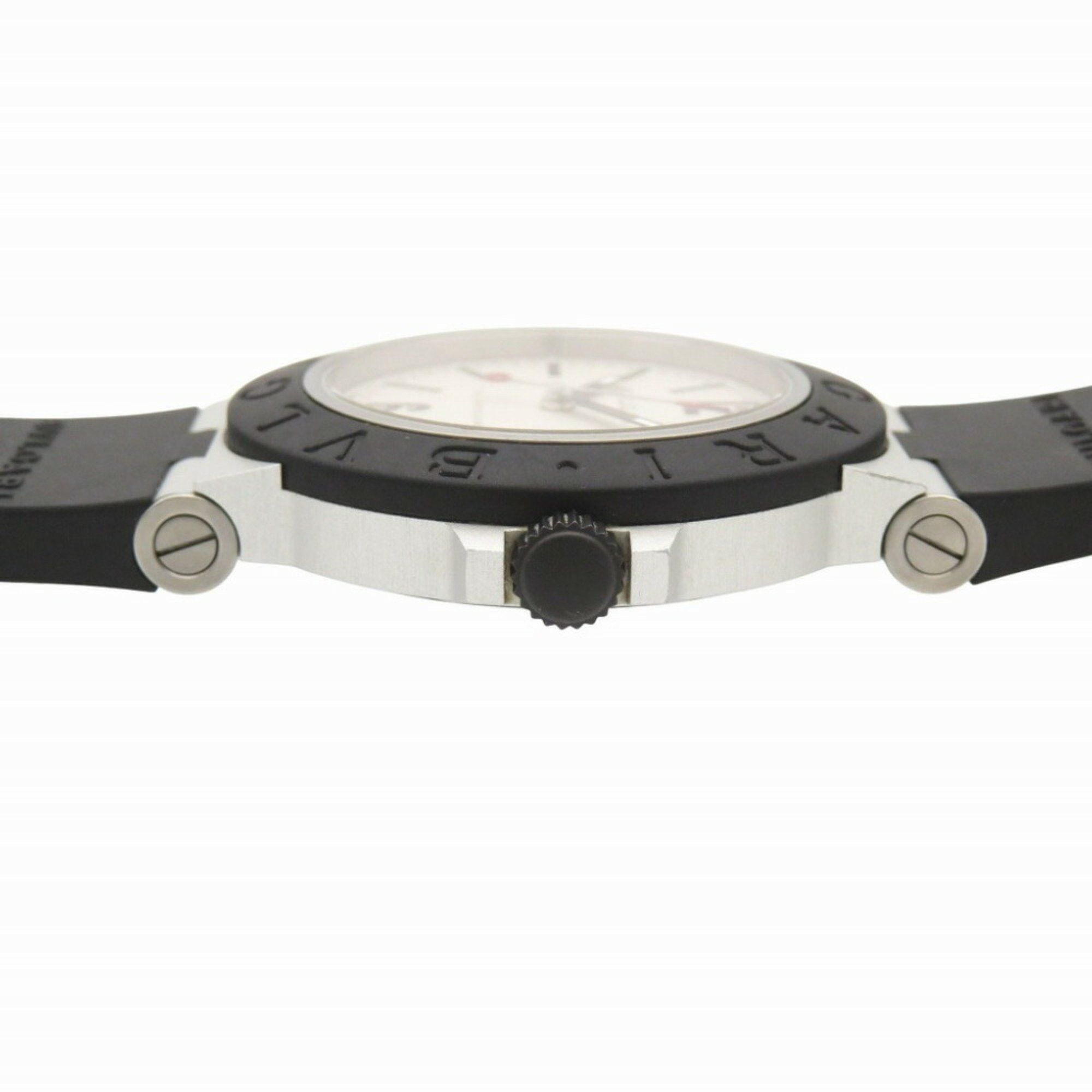 Bvlgari Bvlgari Automatic Aluminum BB40AT Watch Aluminum/Rubber Beige 0137BVLGARI Men's Size ONE SIZE - 4 Thumbnail
