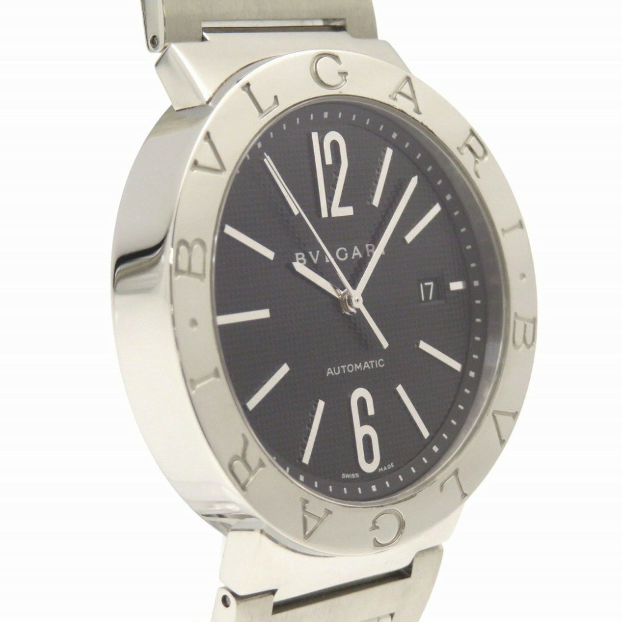 Bvlgari BVLGARI BB42SSAUTO Automatic Watch SS Black Dial 0131BVLGARI Men's Size ONE SIZE - 5 Thumbnail