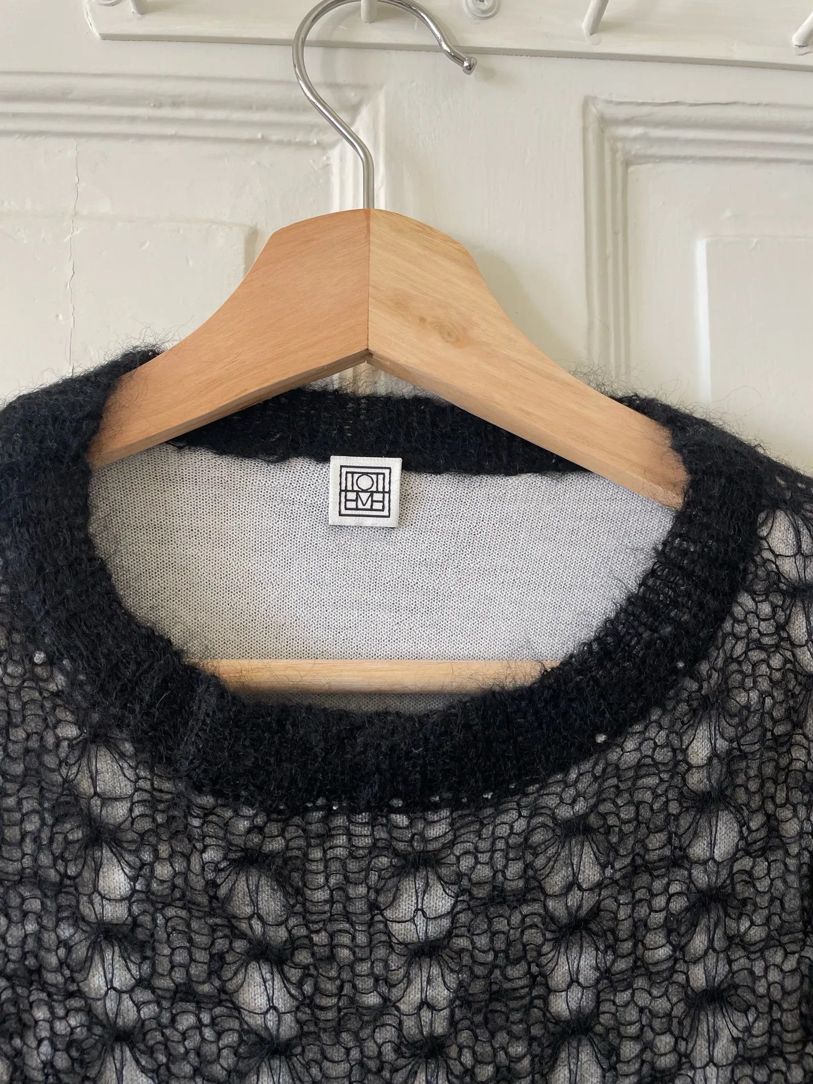 Toteme Toteme Mohair lace knit Sweater Size S / US 4 / IT 40 - 3 Thumbnail