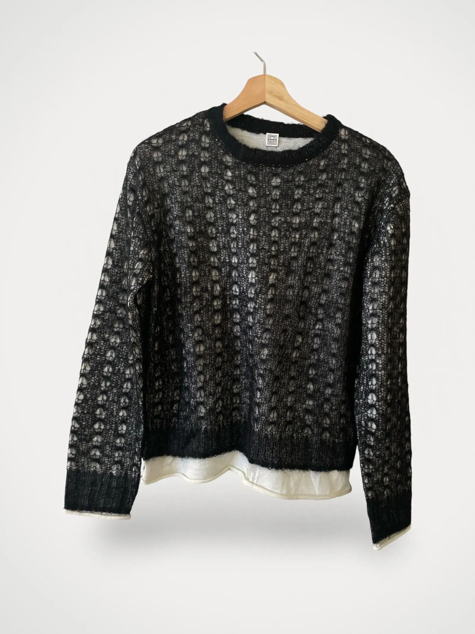 Toteme Toteme Mohair lace knit Sweater Size S / US 4 / IT 40 - 2 Thumbnail