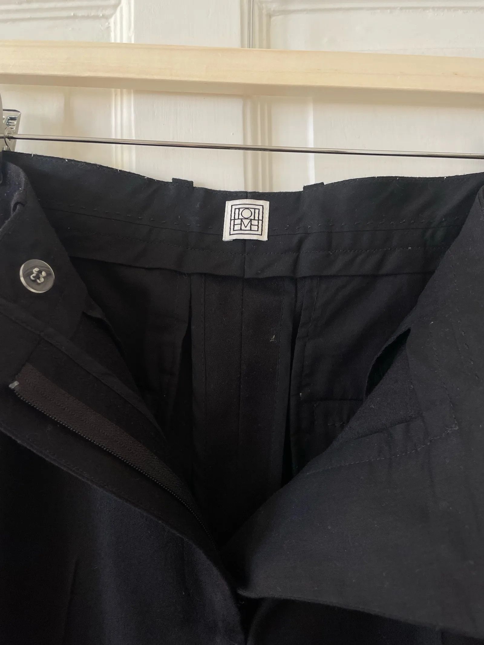 Toteme Toteme Smooth flannel suit trouser Pants Size 26" / US 2 / IT 38 - 2 Thumbnail