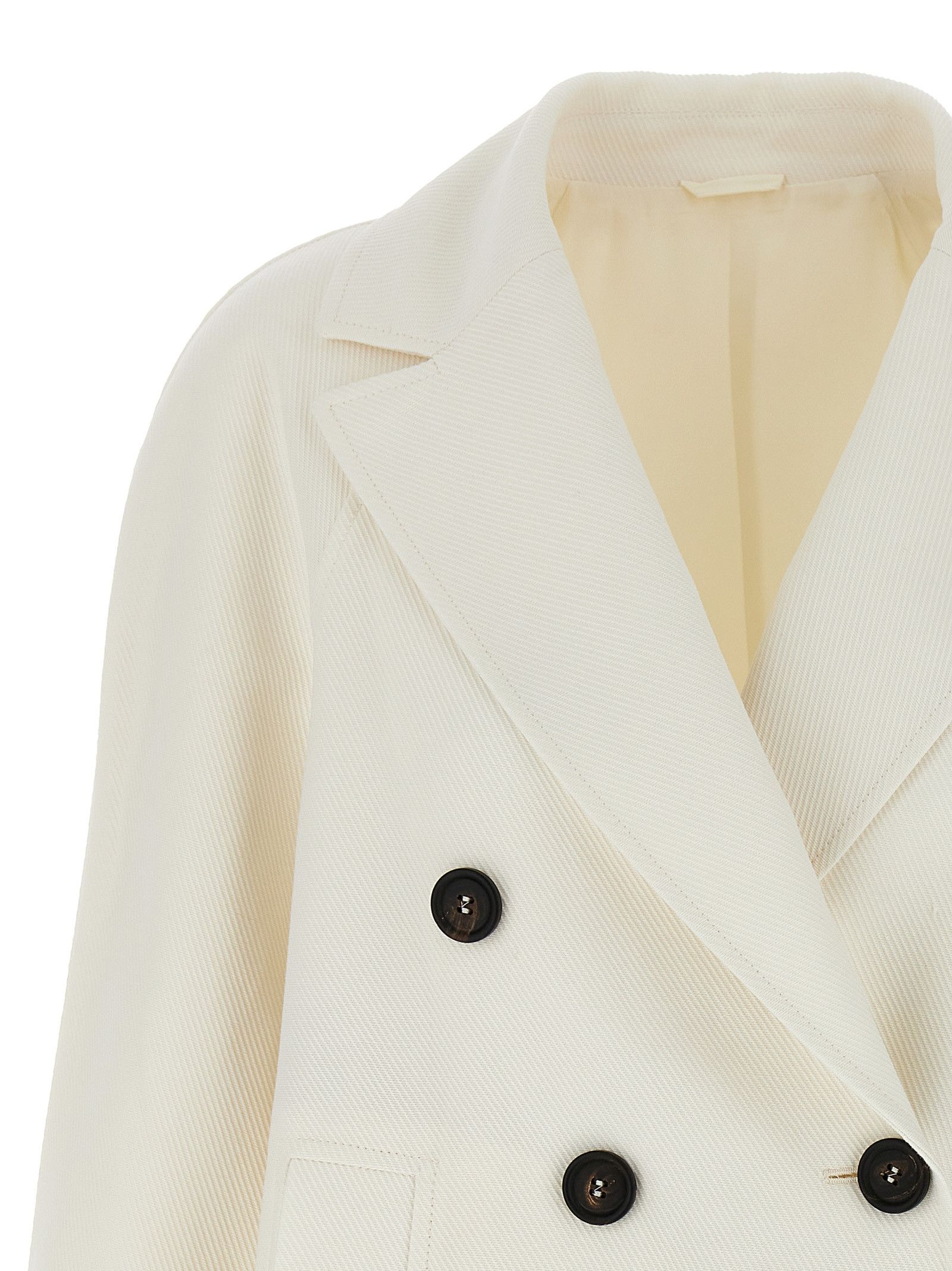 Brunello Cucinelli Double-Breasted Blazer Size XS / US 0-2 / IT 36-38 - 3 Thumbnail