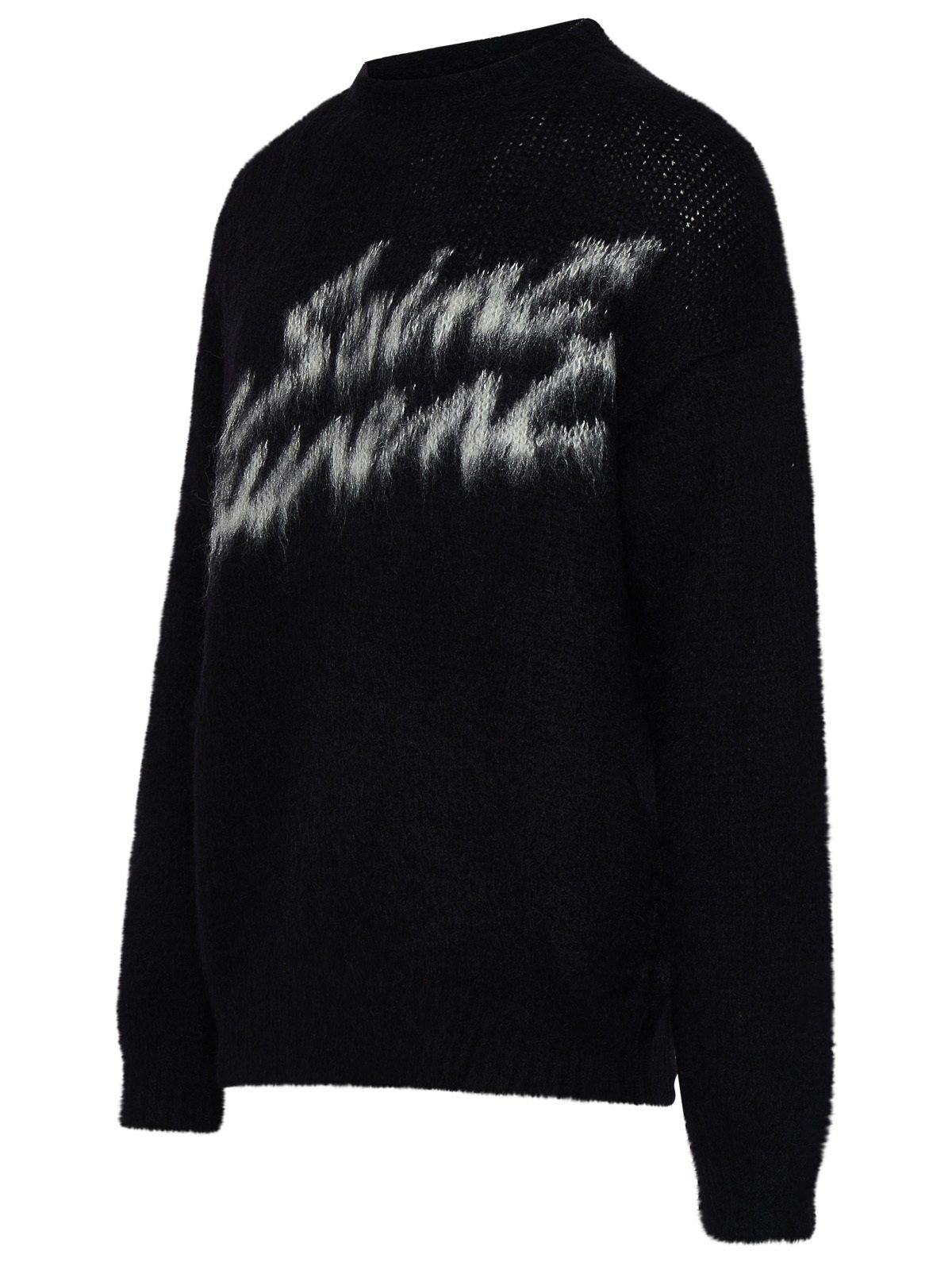Saint Laurent Paris Saint Laurent Logo Intarsia Knitted Sweater Size US S / EU 44-46 / 1 - 3 Thumbnail