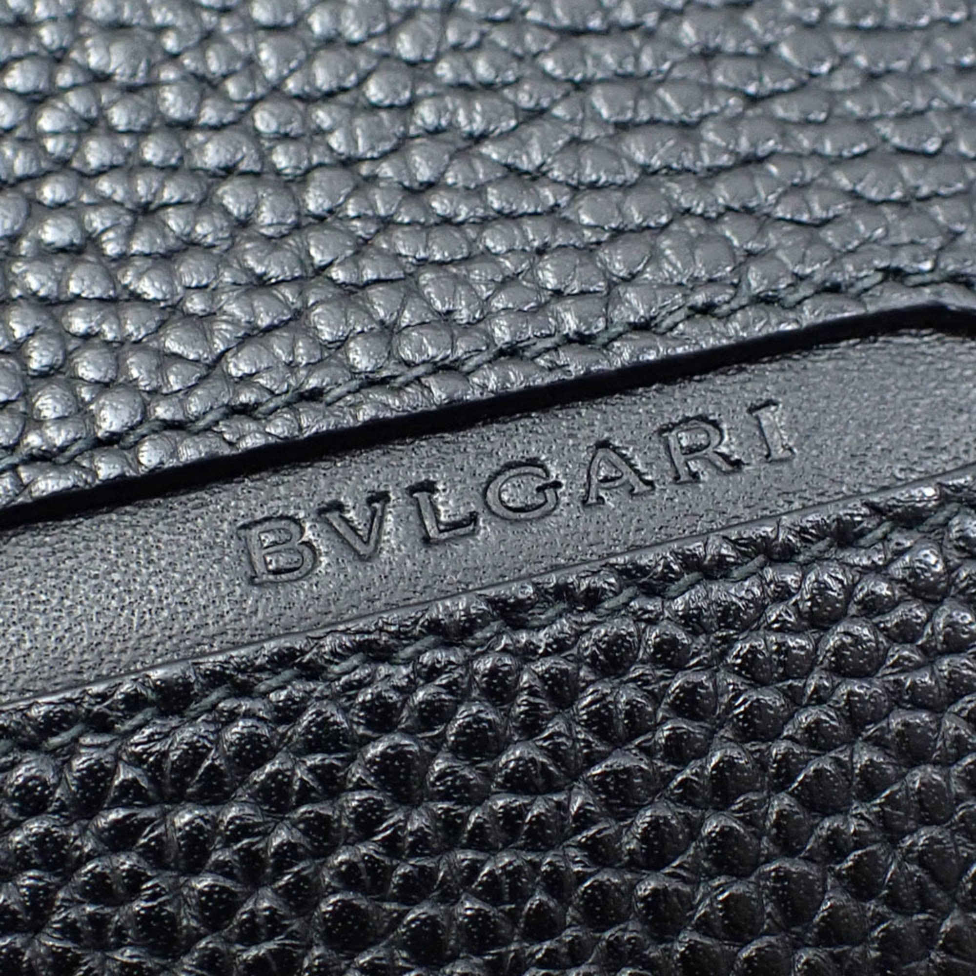 Bvlgari Bvlgari Bulgari Bi-fold Wallet for Men Black Leather 36964 Octo Size ONE SIZE - 7 Thumbnail