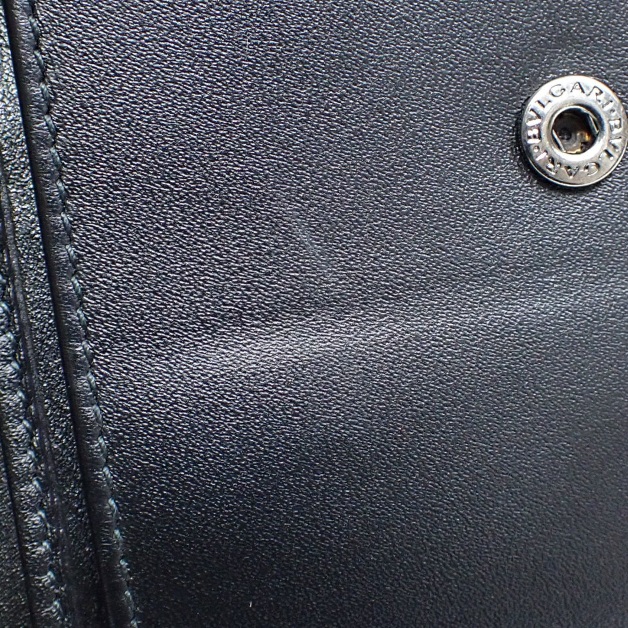 Bvlgari Bvlgari Bulgari Bi-fold Wallet for Men Black Leather 36964 Octo Size ONE SIZE - 6 Thumbnail