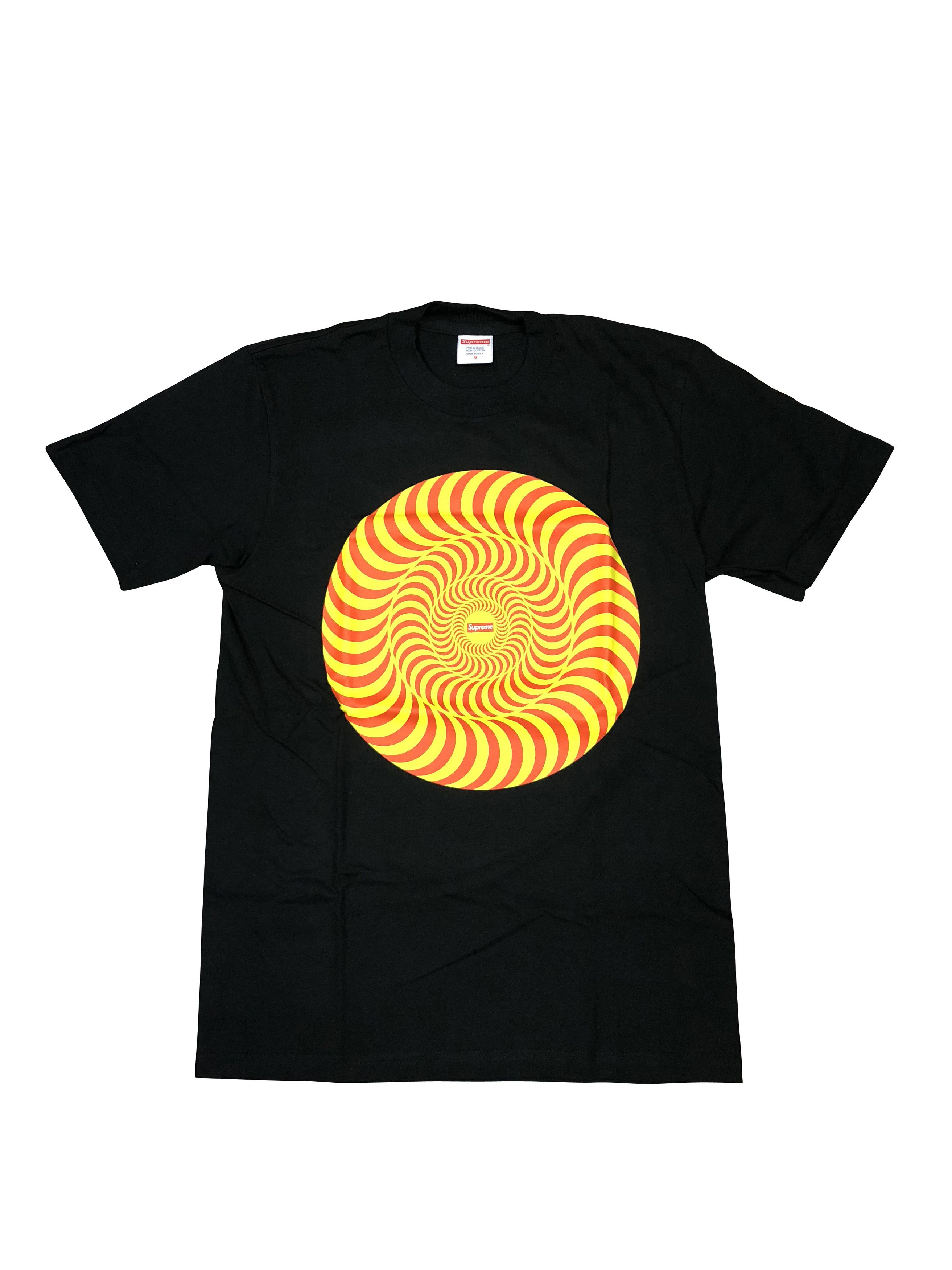 Supreme Spitfire Classic Swirl T-Shirt Black